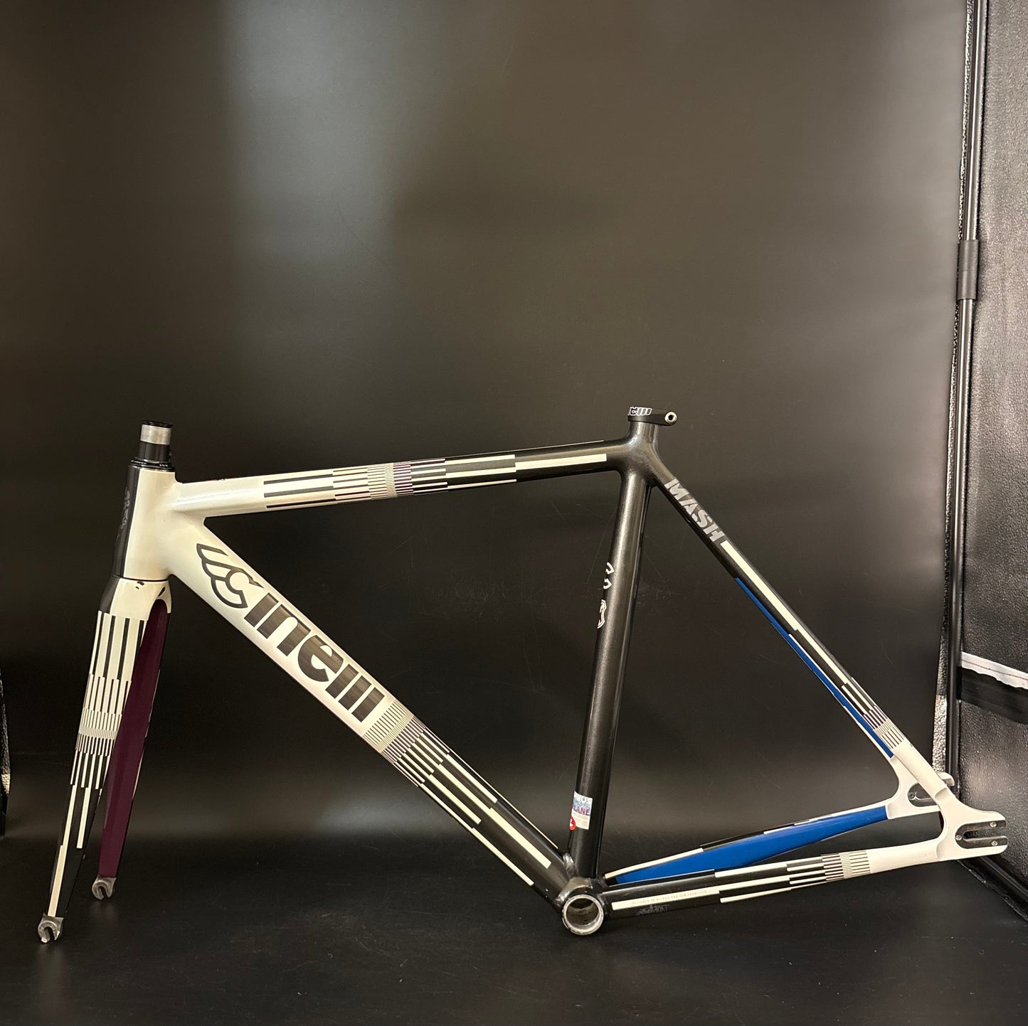 Cinelli Mash Parallax Frameset White 52cm