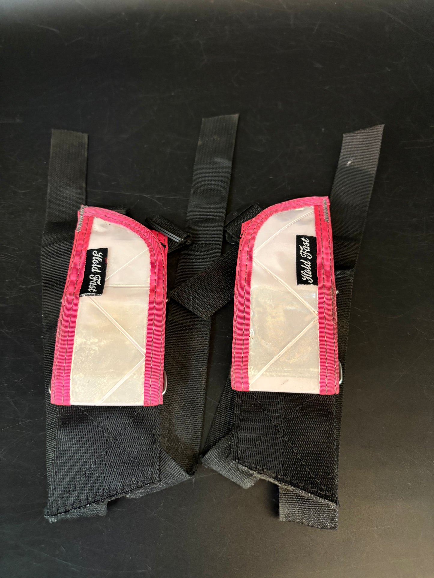 Hold Fast Straps Pink Reflective