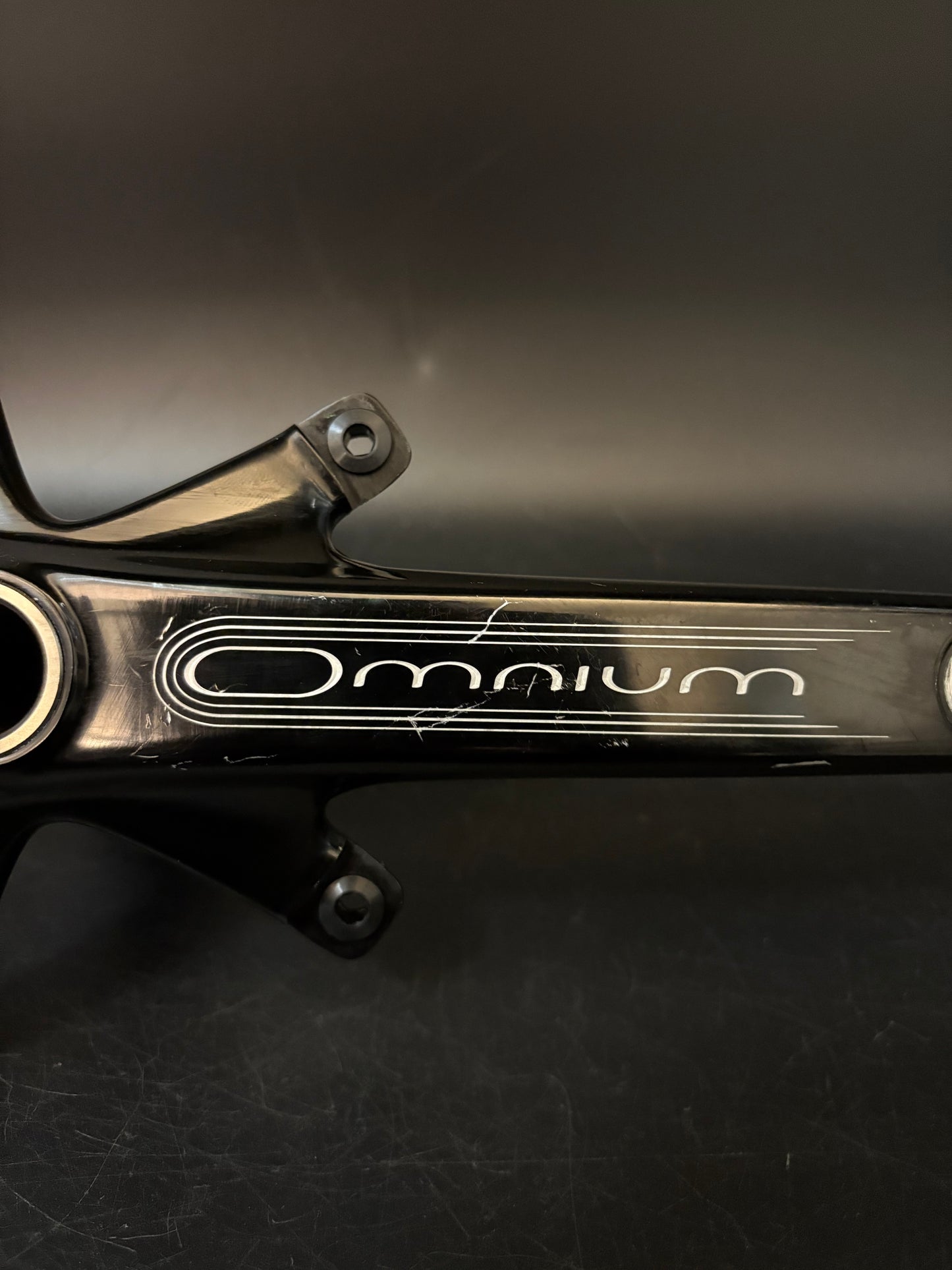 Sram Omnium Cranks Black 165mm