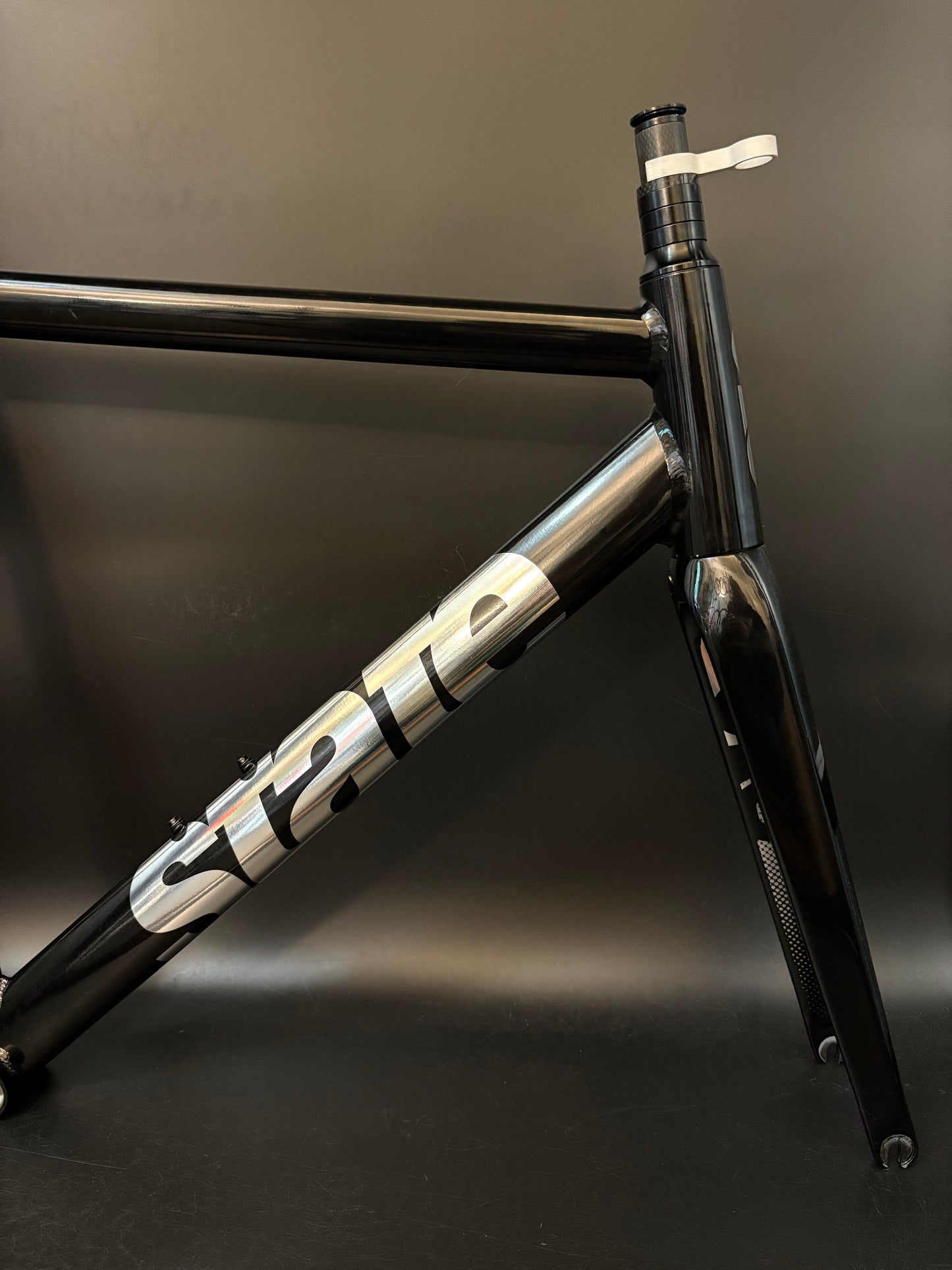State Bicycle Black Label Frameset Black/Silver 57cm