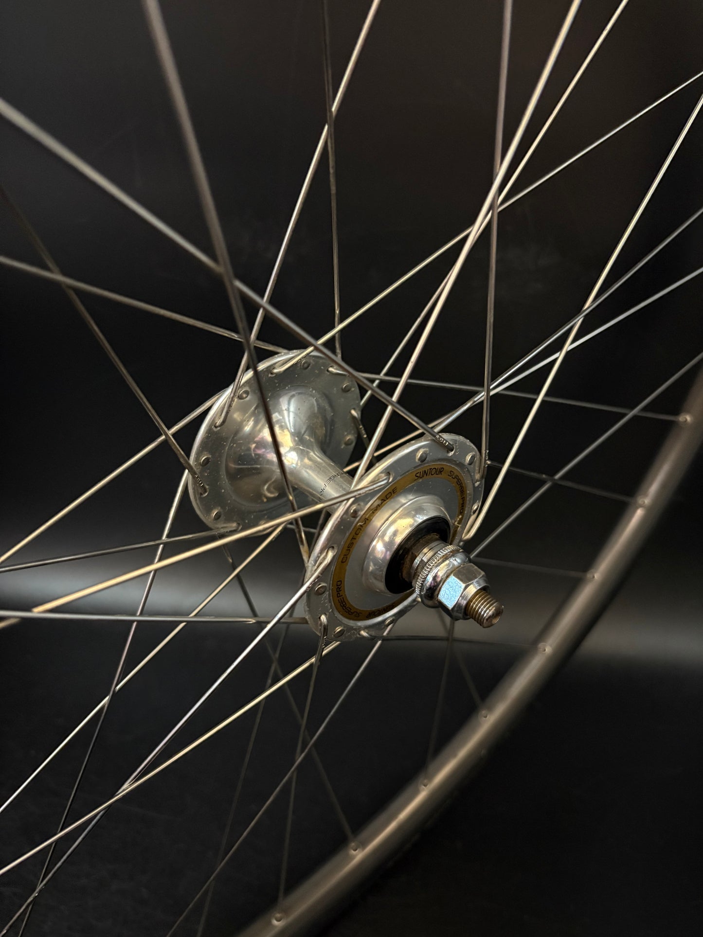 Mavic Open Pro Ceramic / Suntour Superbe Wheelset 32h