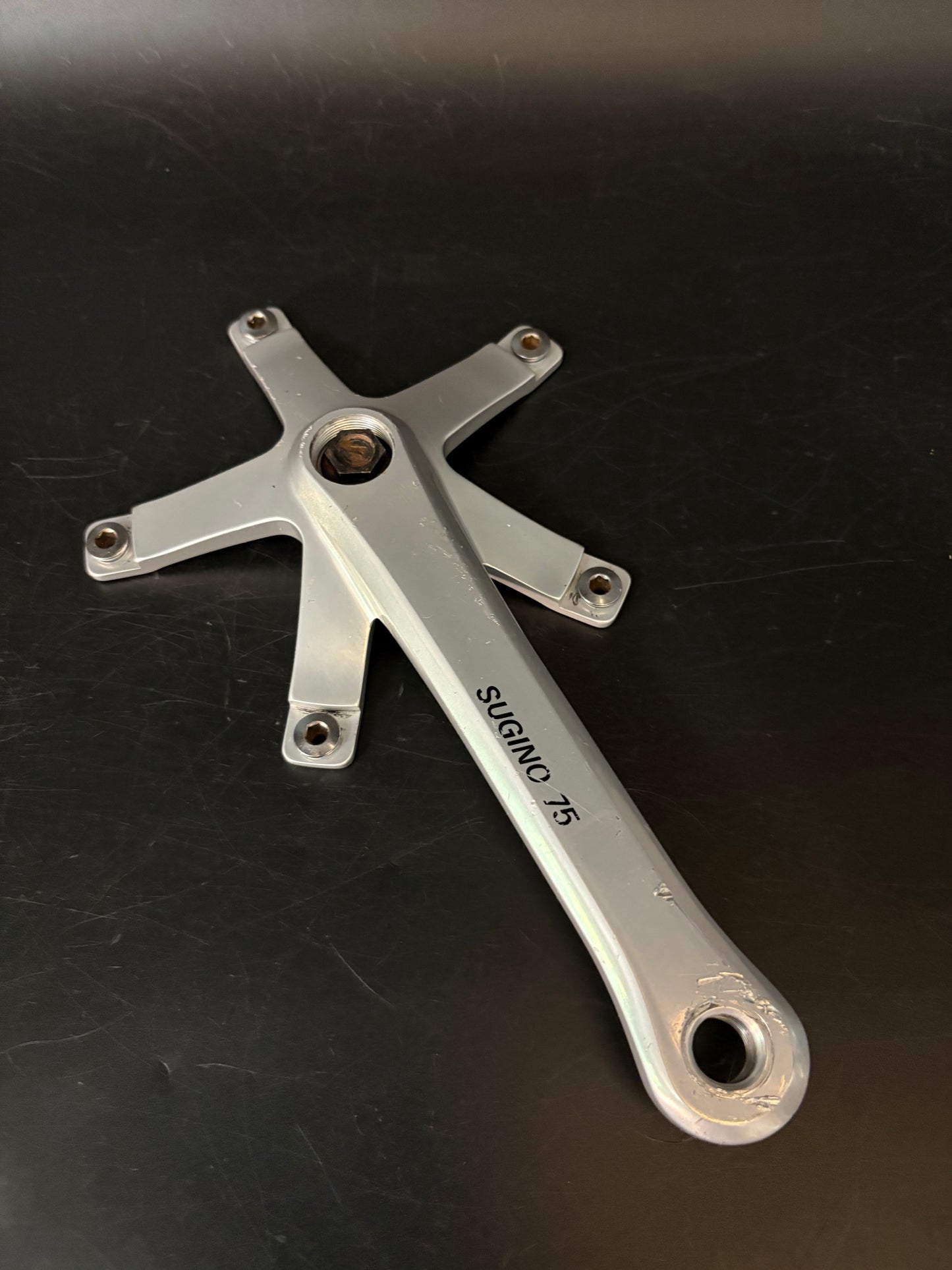 Sugino 75 Cranks Silver 167.5mm