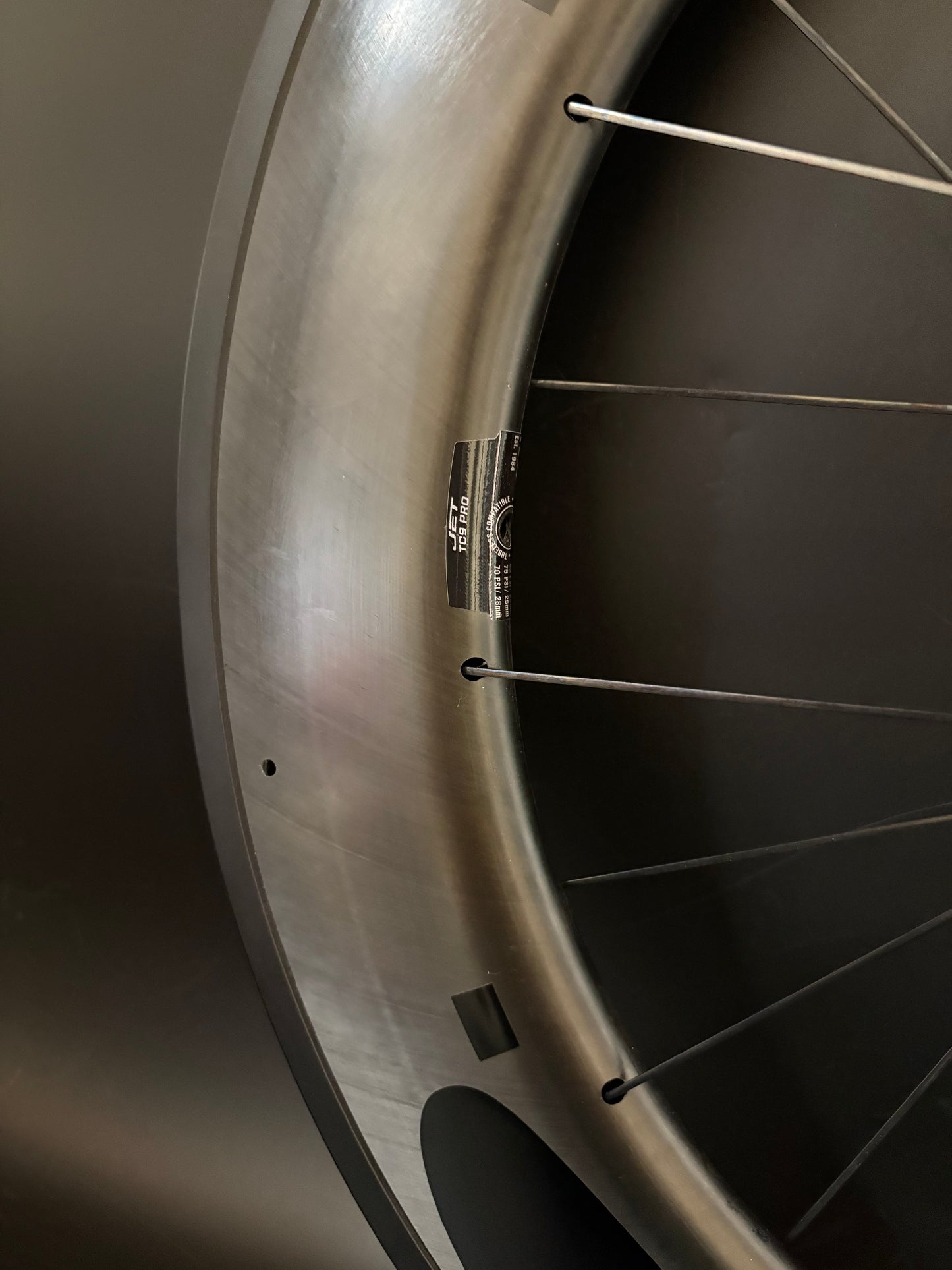 HED Jet TC9 Pro Wheelset Carbon 24h