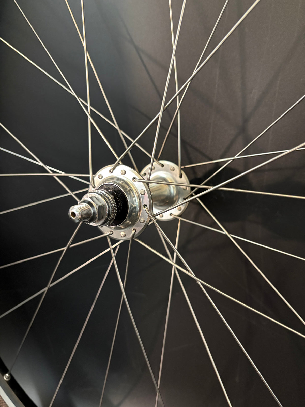 Mavic Open Pro Black / Dura Ace 7710 Wheelset 28h