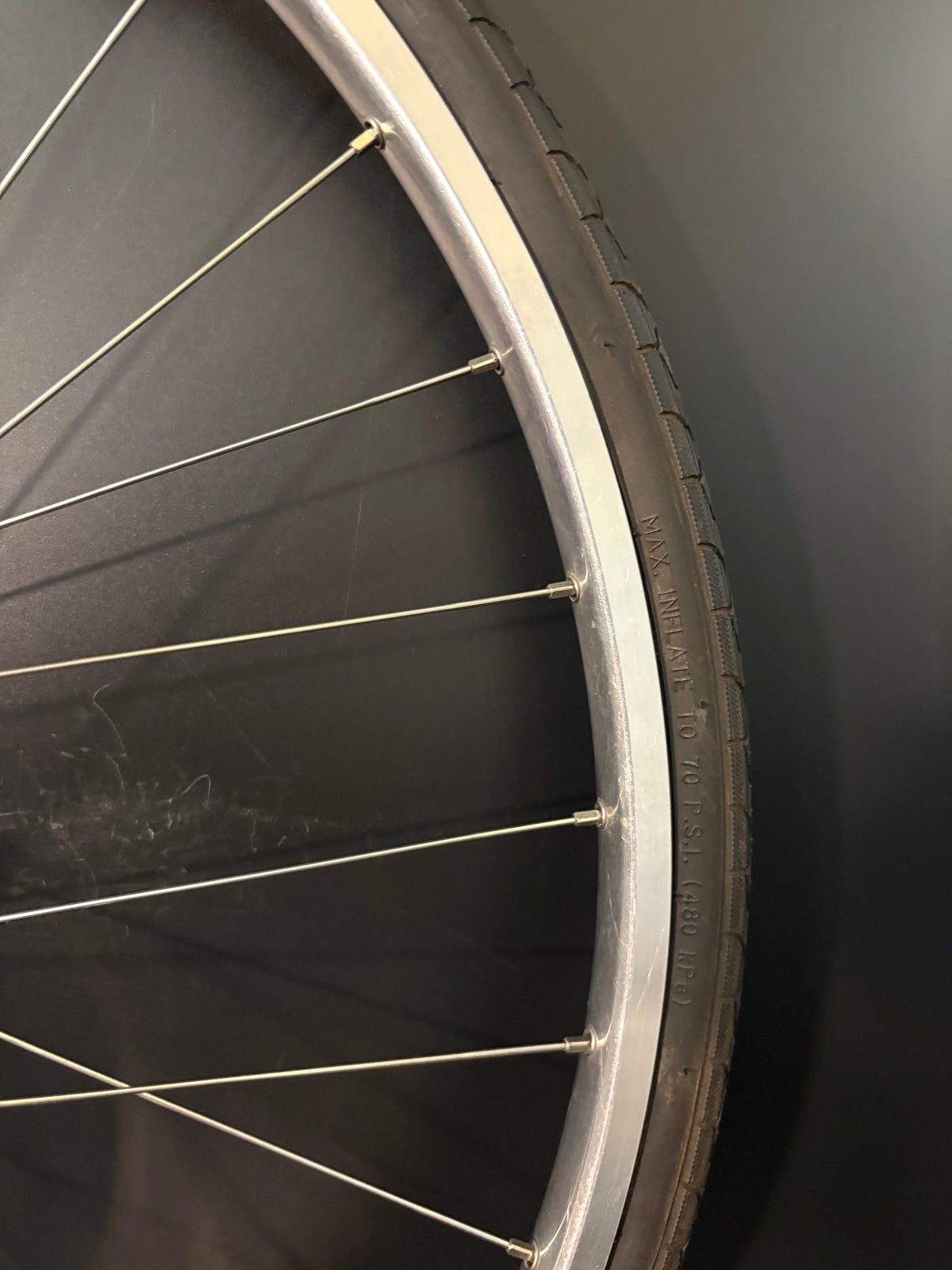 H Plus Son Tb14 Silver / Paul Components Purple Wheelset 32h