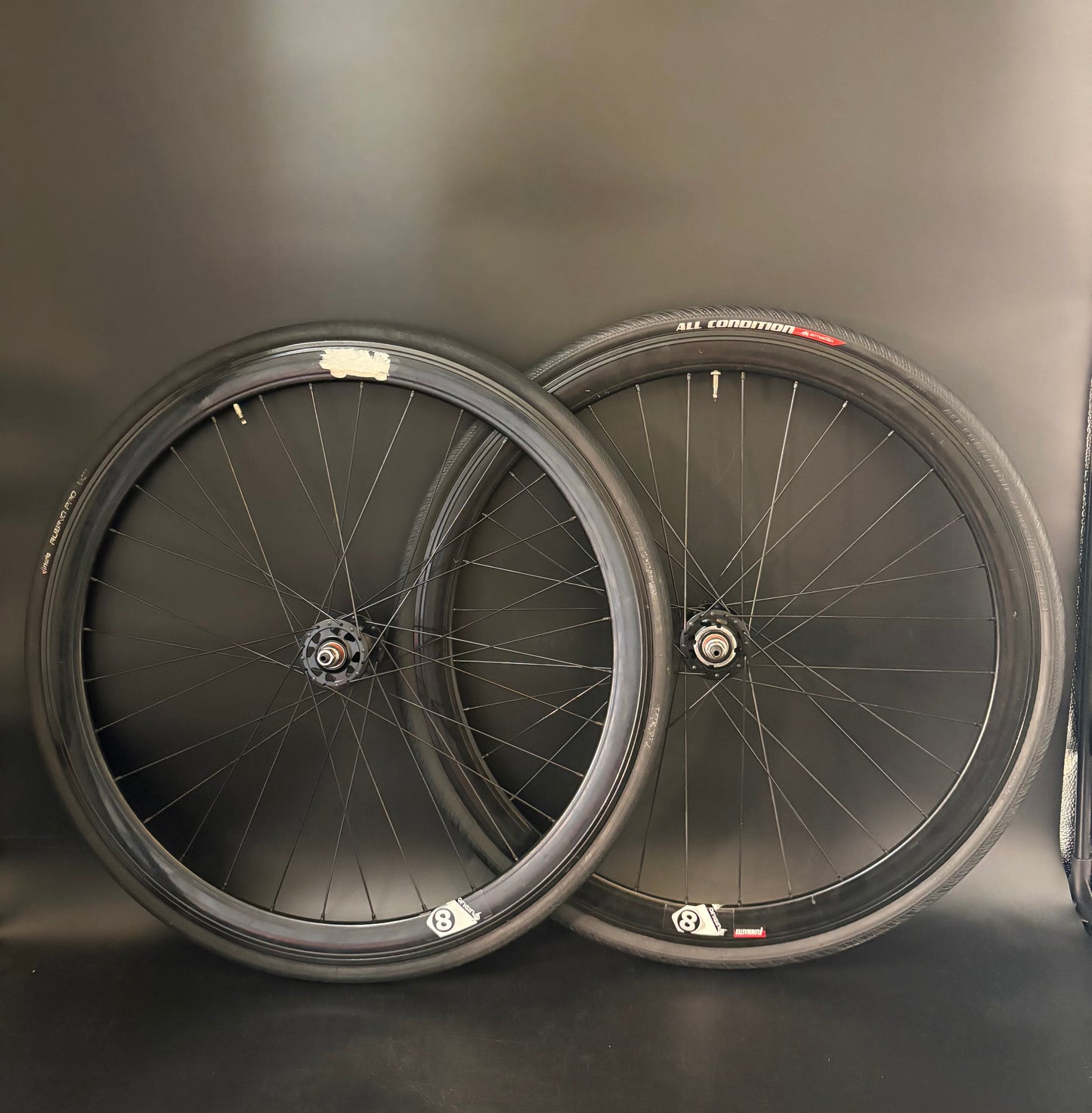 Origin 8 Track Attack Wheelset Black 32h