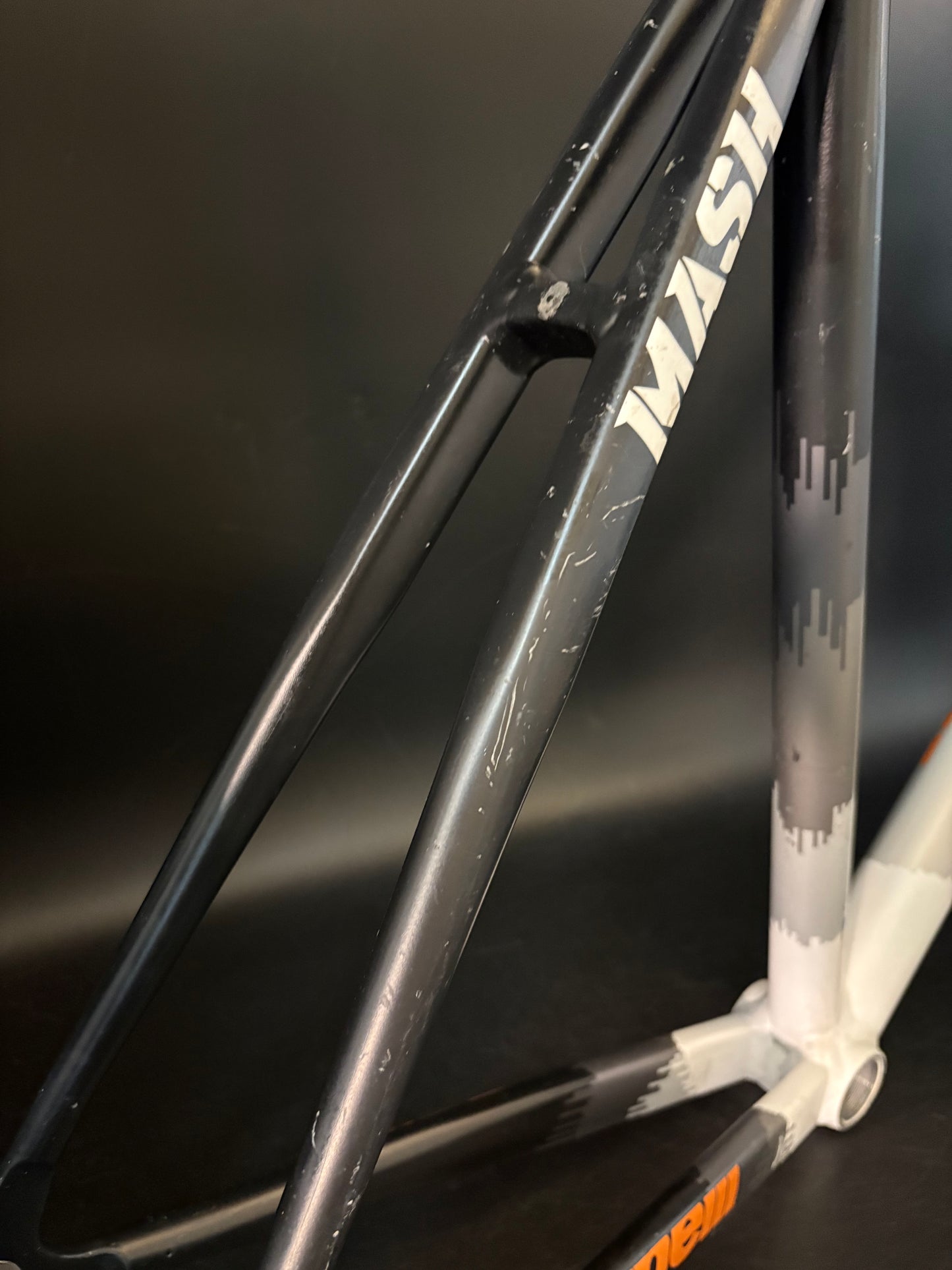 Cinelli Mash Histogram Frameset Black/Orange 53cm Medium