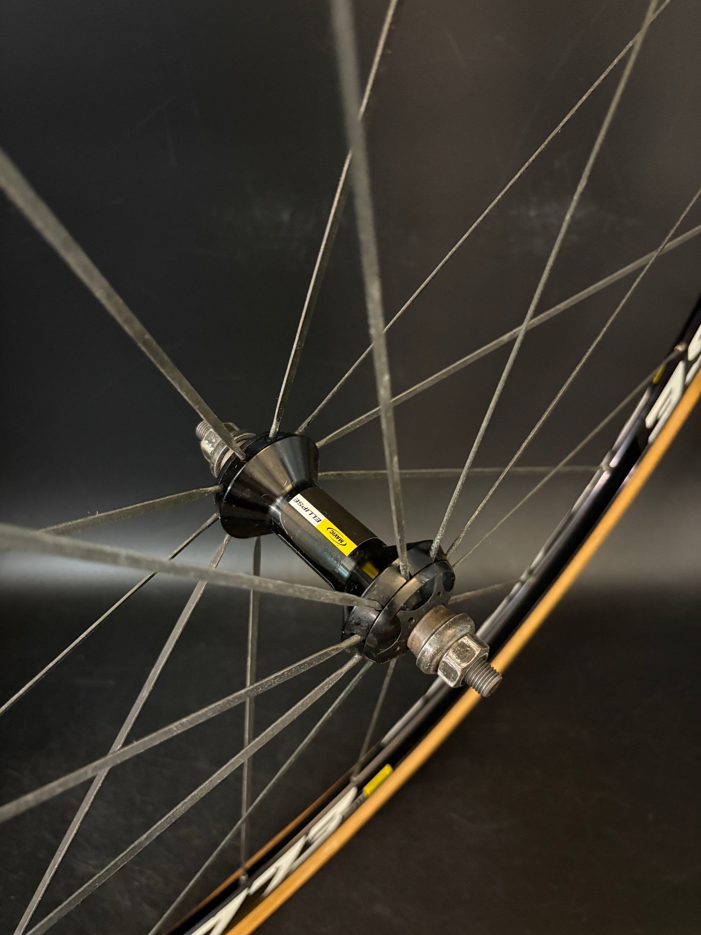 Mavic Ellipse Wheelset Black 20h