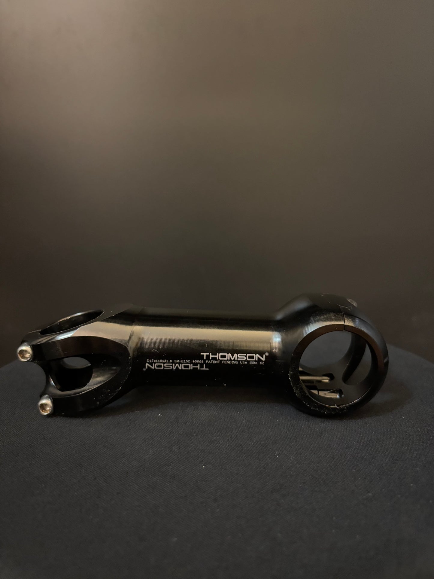 Thomson X2 Stem Black 110mm 31.8 17deg