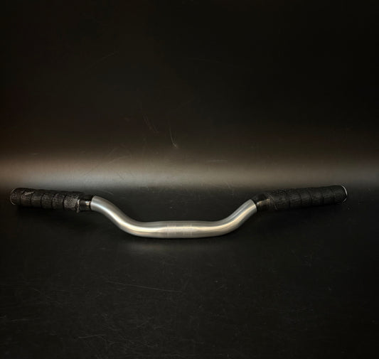 Unbranded Riser Handlebar Silver 500mm 25.4