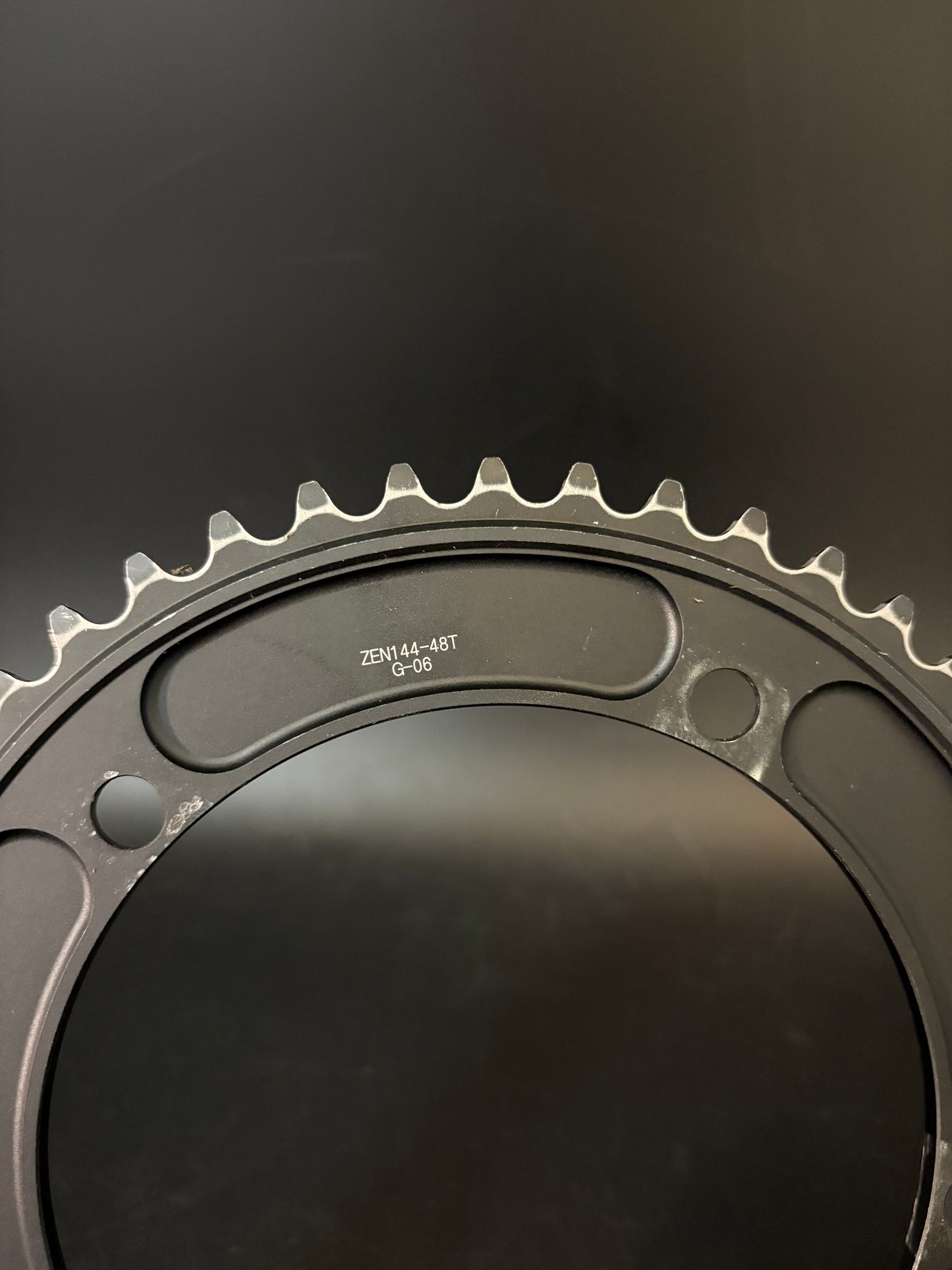 Sugino Zen Chainring Black 48t #2