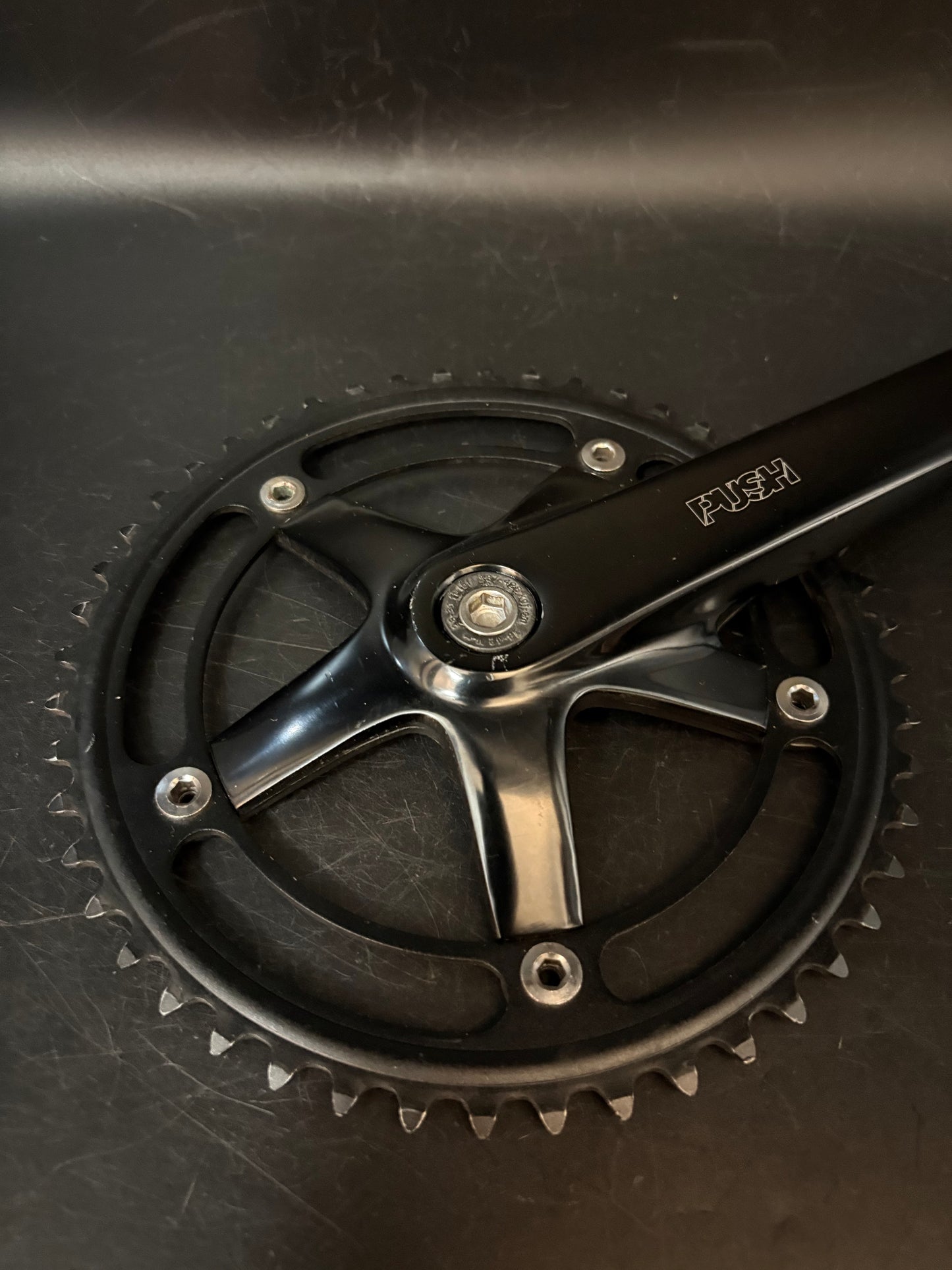 Aventon Push Crankset Black 165mm 48t