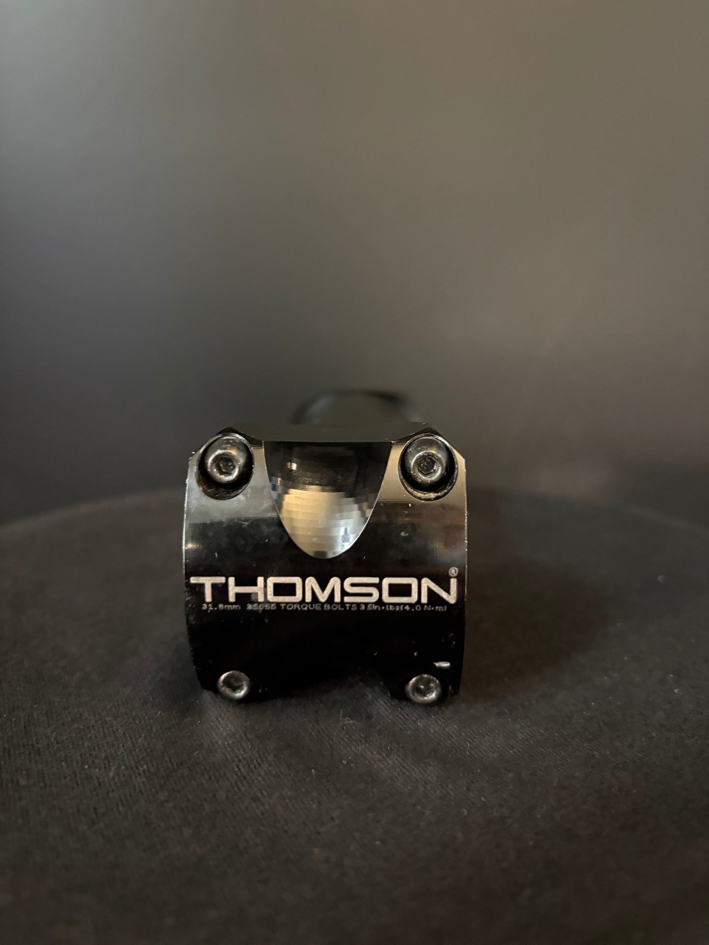 Thomson X4 Stem Black 120mm 31.8 10deg