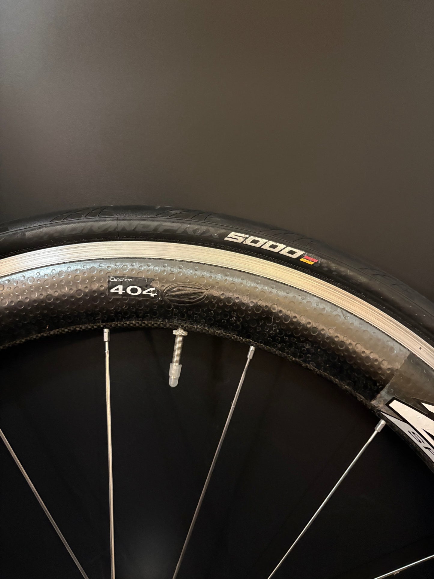 Zipp 404 Carbon Clincher Front Wheel 16h