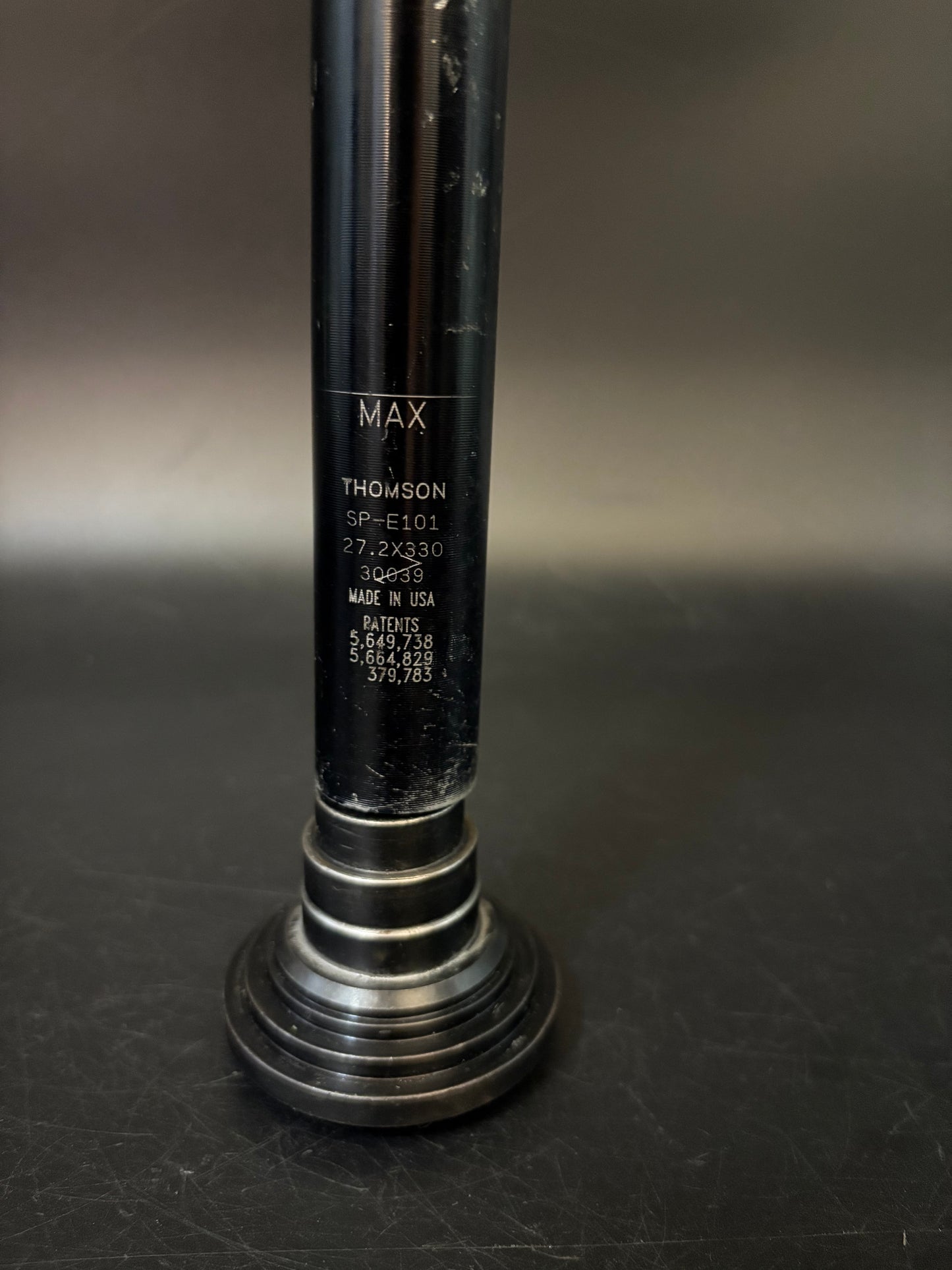Thomson Elite Seatpost Black 27.2 330mm