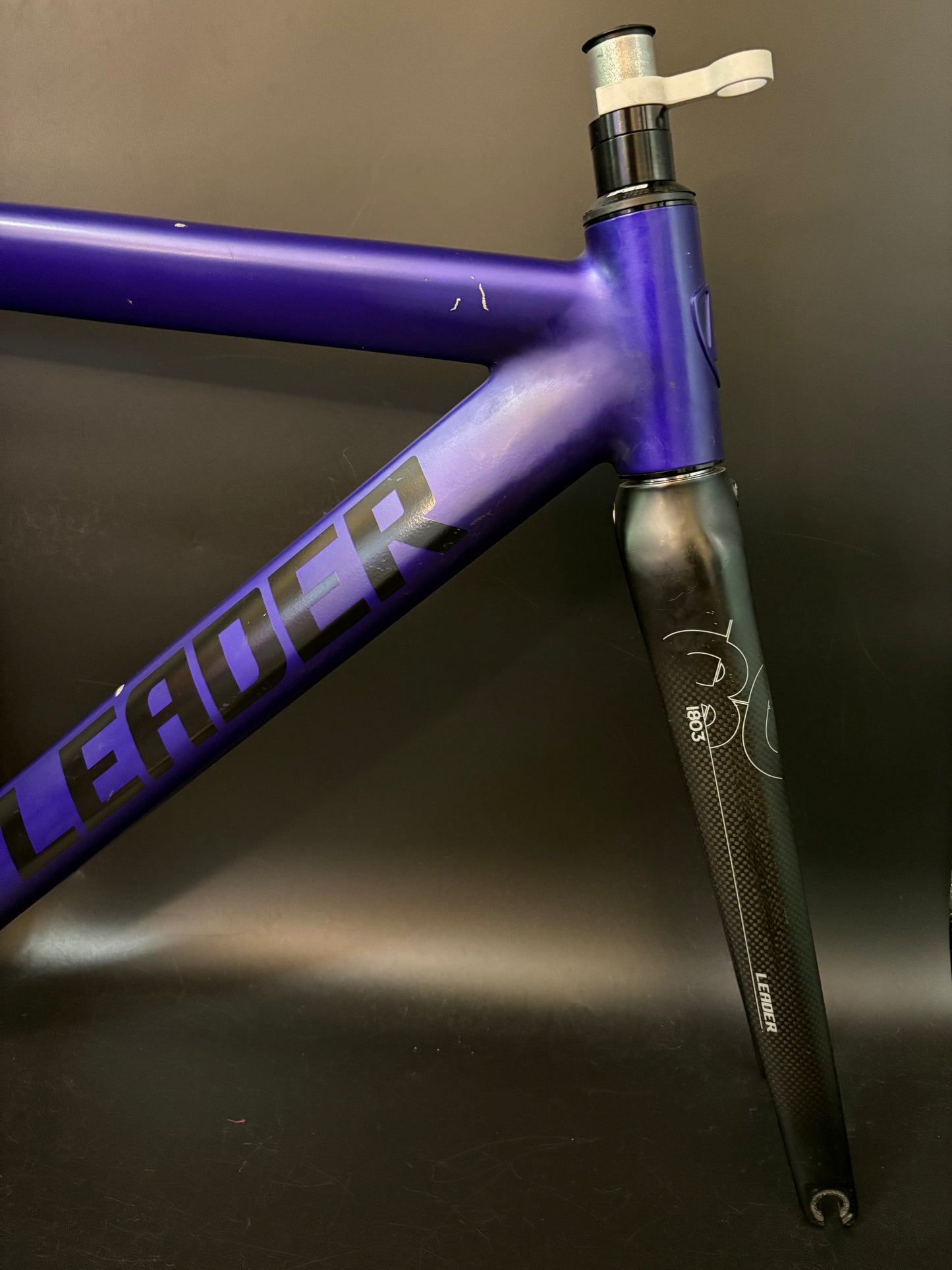 Leader 725 Frameset Purple 53cm ST 55cm TT