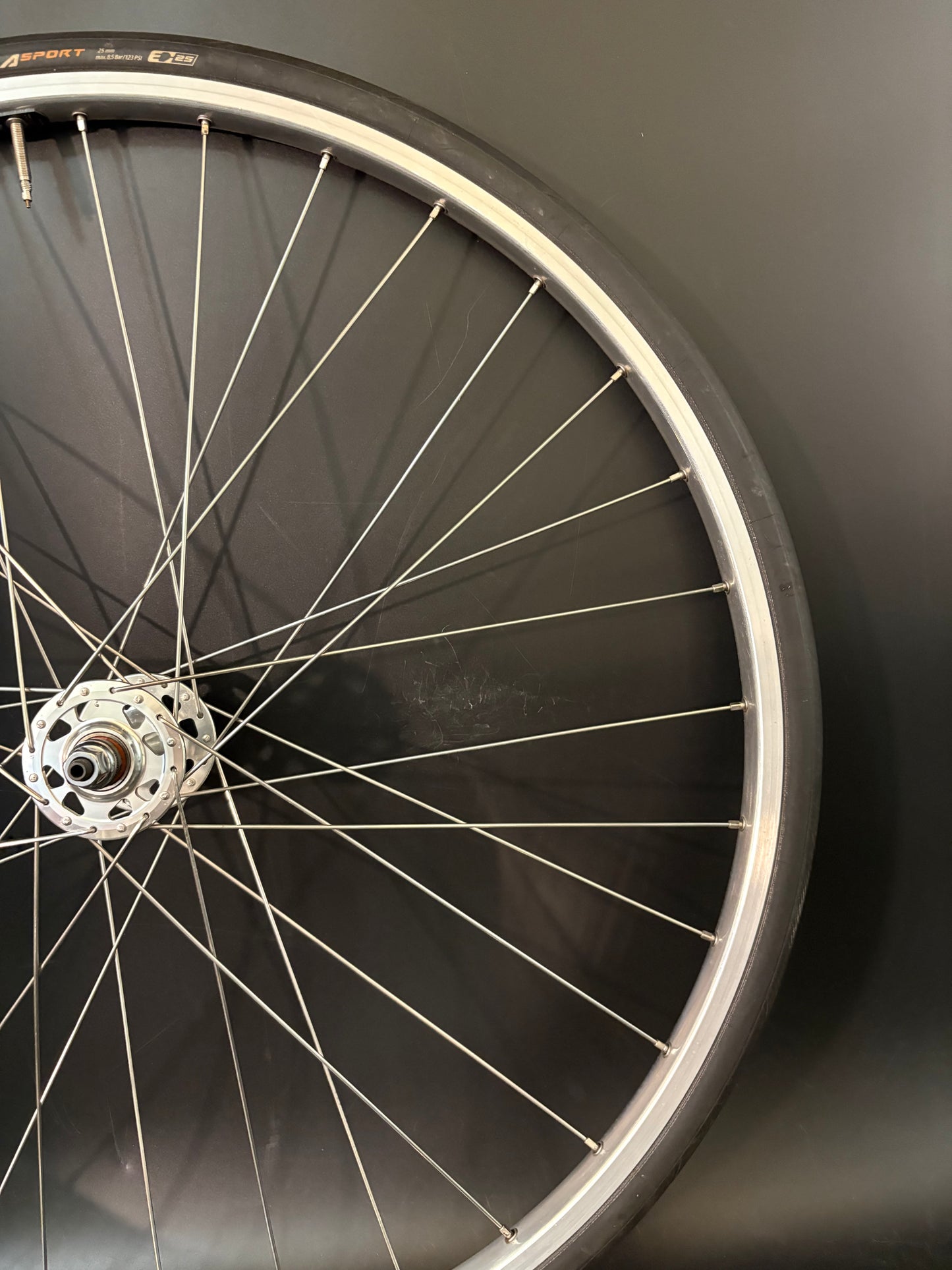 H Plus Son Tb14 / Origin 8 Wheelset Silver 32h