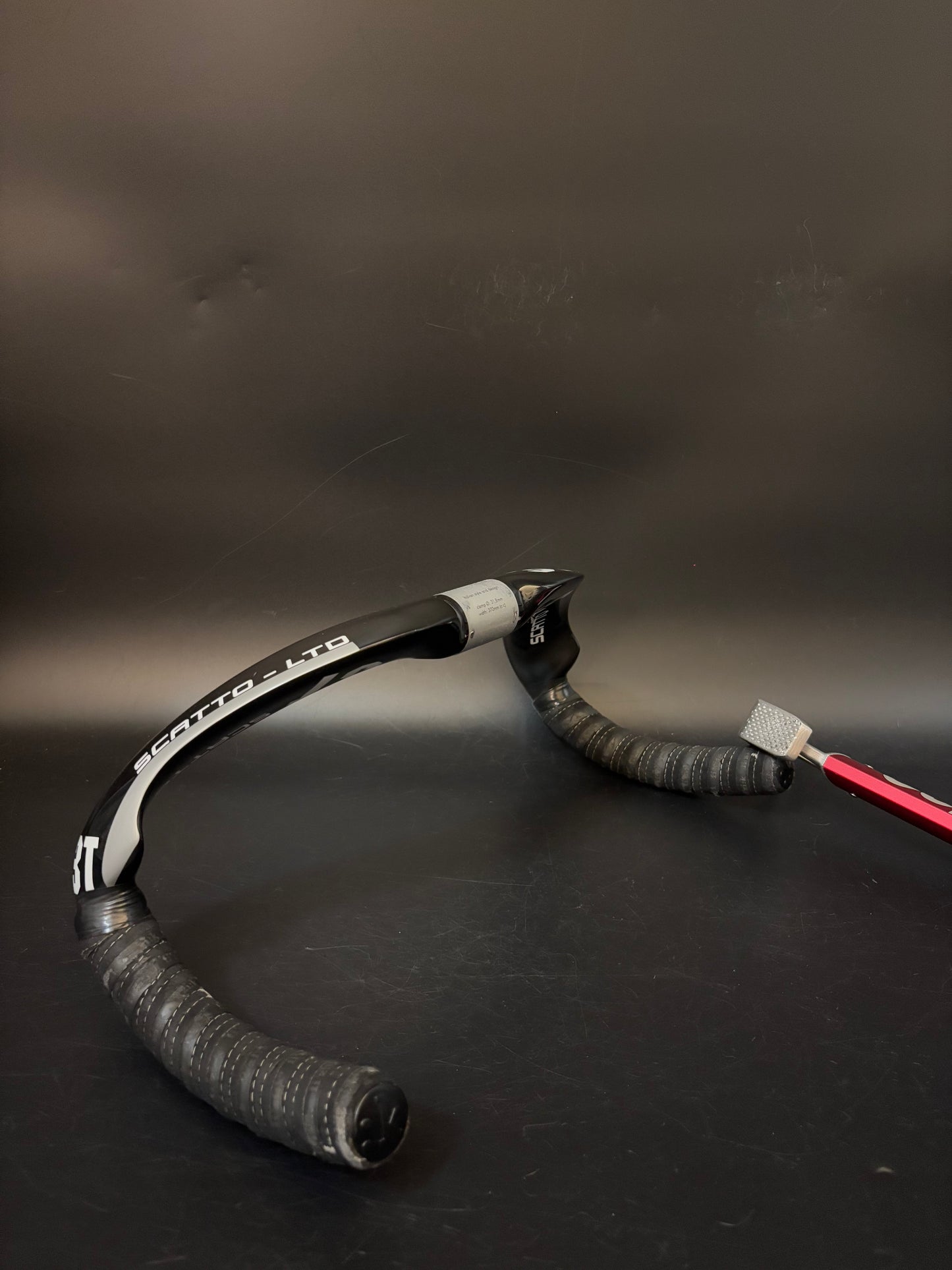 3T Scatto LTD Track Drop Handlebar Carbon 37cm 31.8