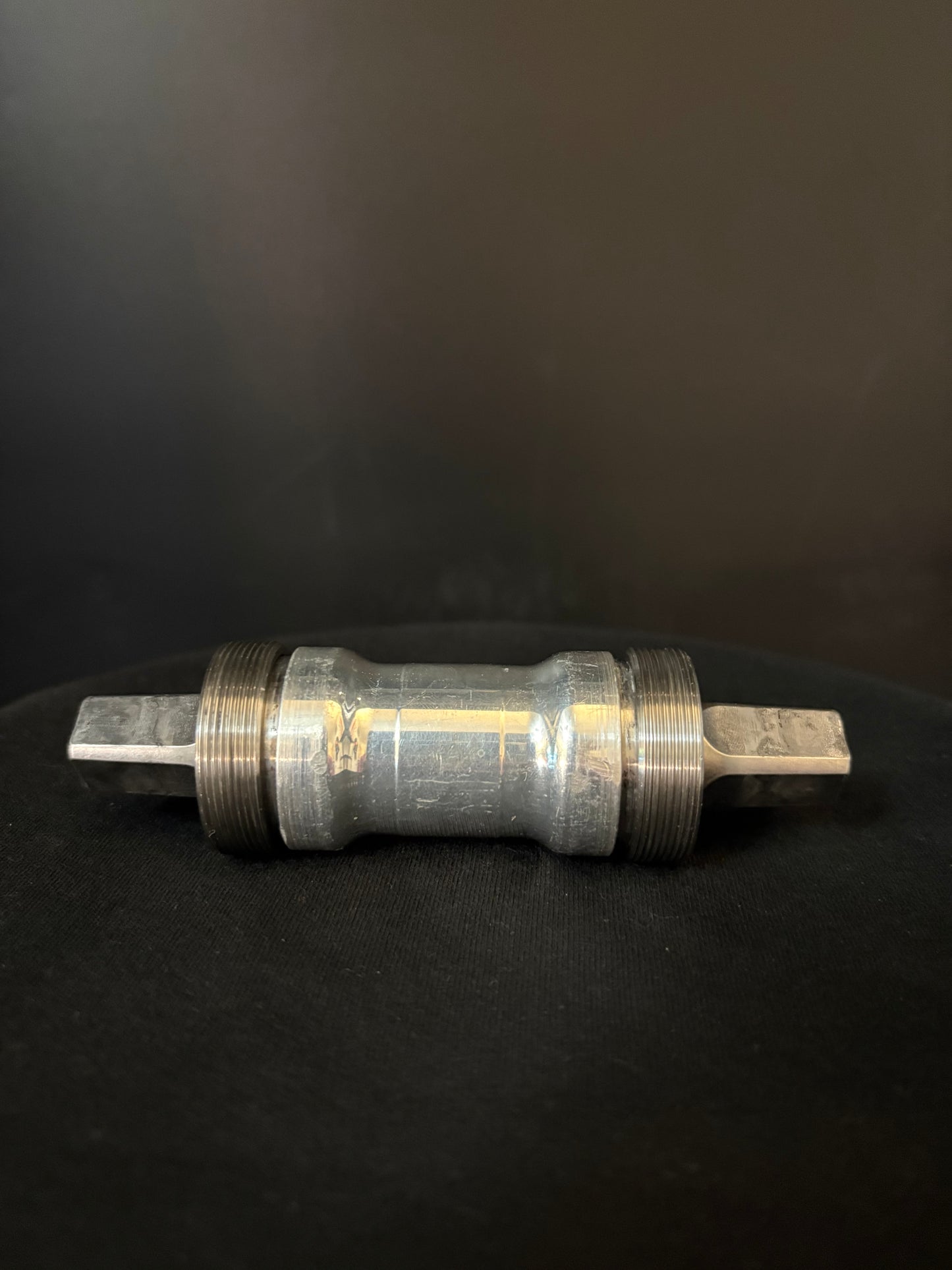 Phil Wood Square Taper Bottom Bracket Silver JIS 123mm