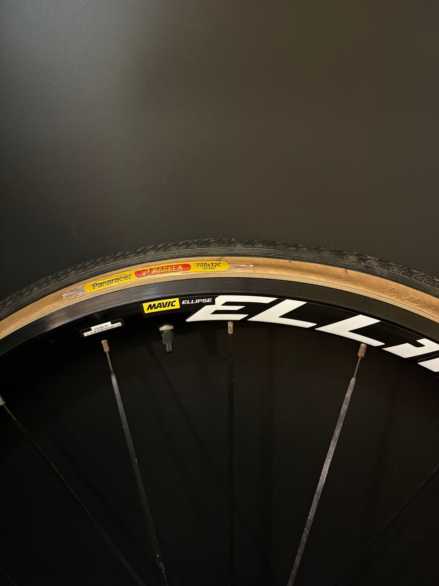 Mavic Ellipse Wheelset Black 20h