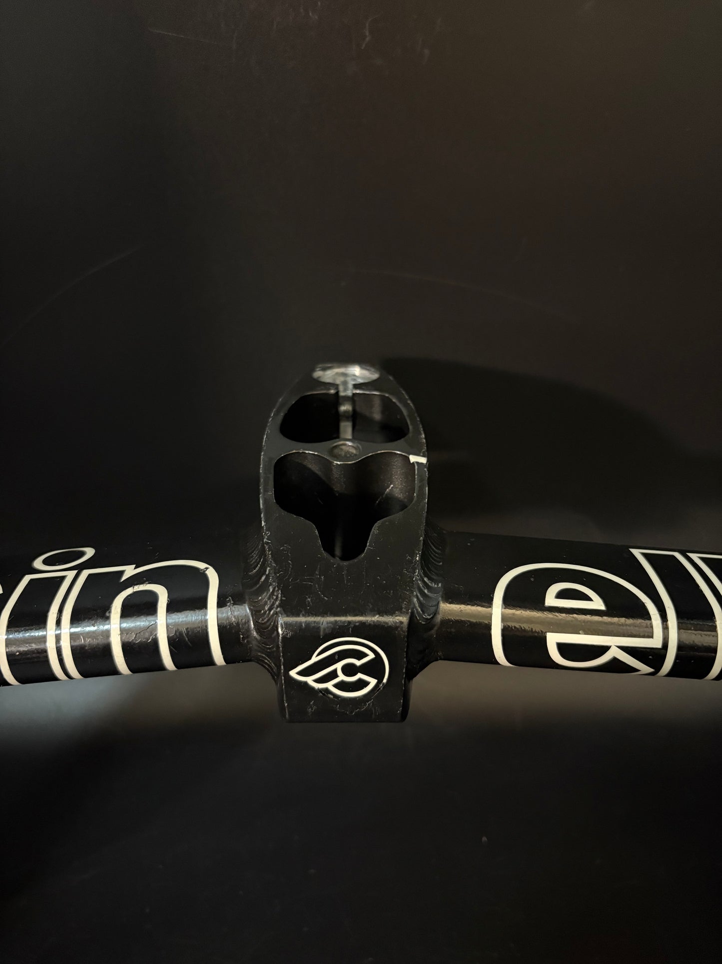 Cinelli Integralter Integrated Drop Handlebar Stem Black 42cm 1” Threadless 100mm
