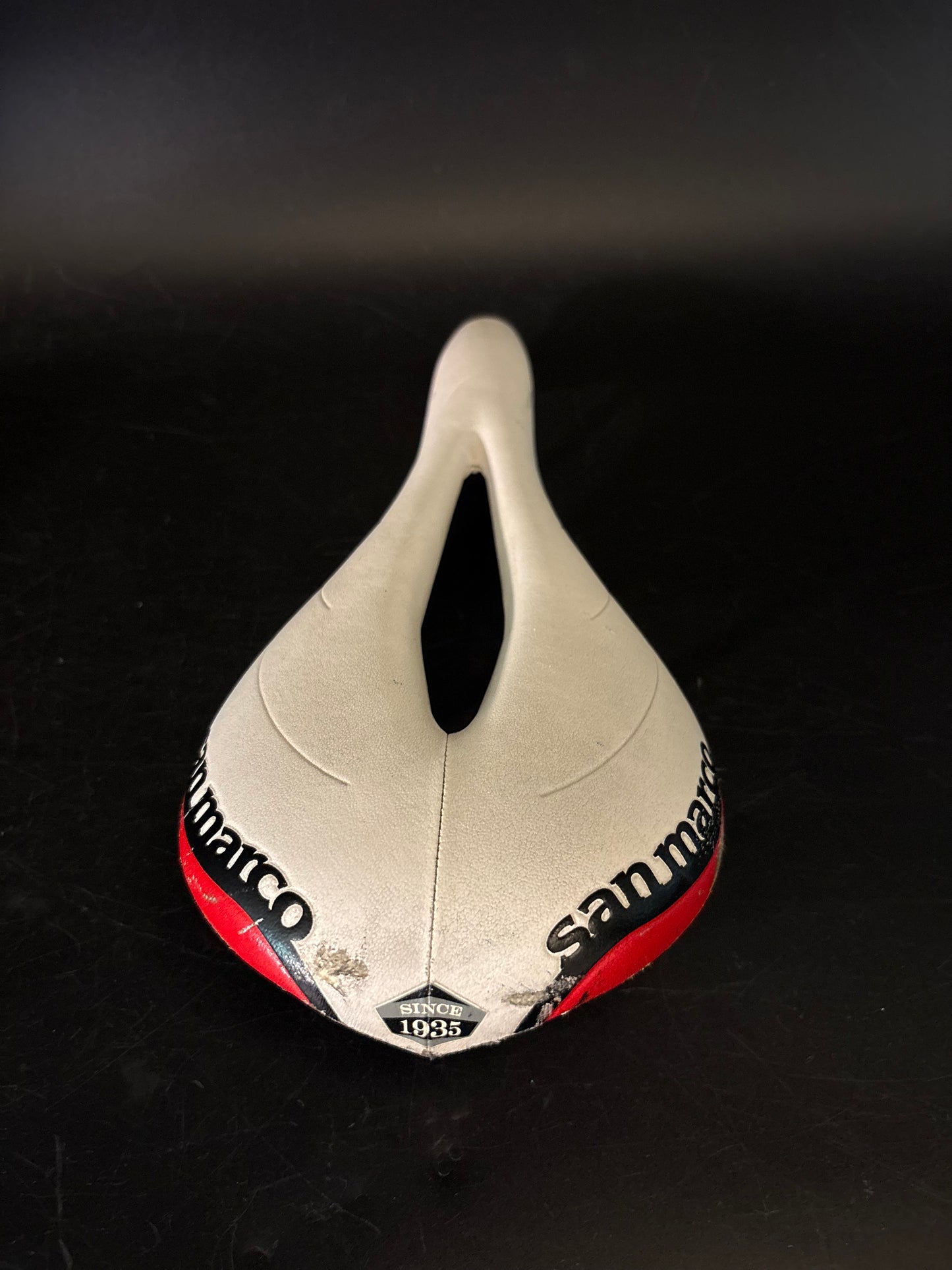 San Marco Zoncolan Saddle White/Red