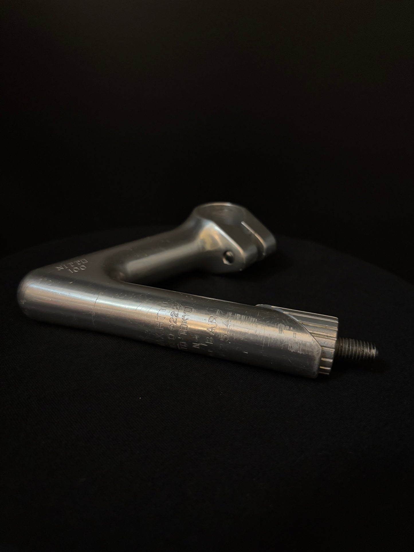 Nitto Jaguar Quill Stem Silver 100mm 25.4