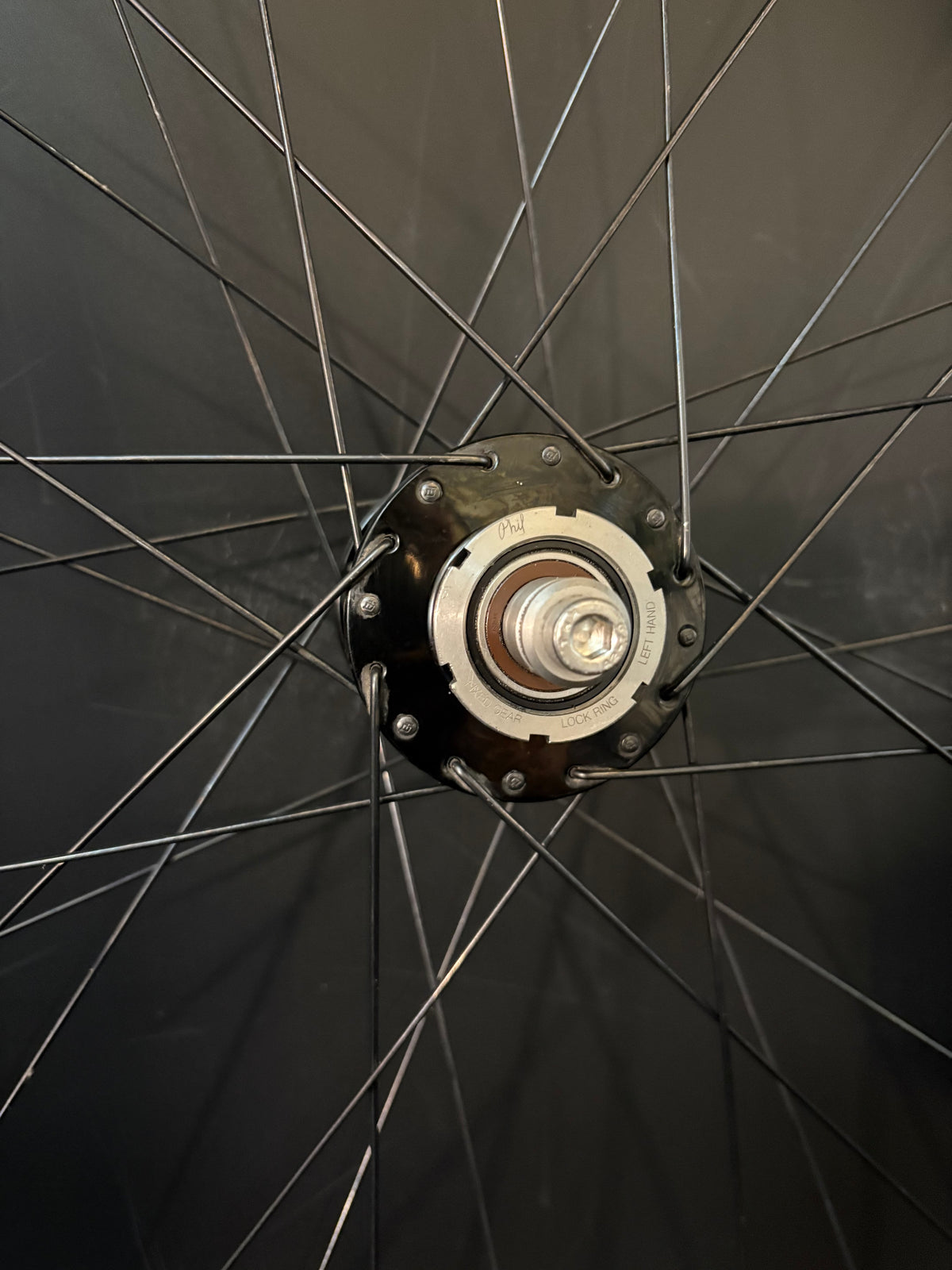H Plus Son SL42 + Formation Face Black / Phil Wood HF Wheelset 32h