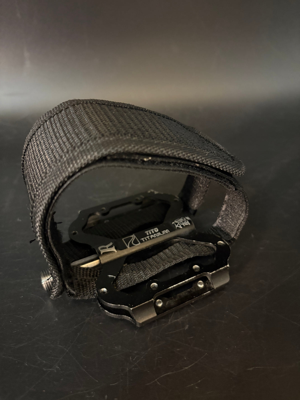 Tito Titanium Platorm Pedals Black