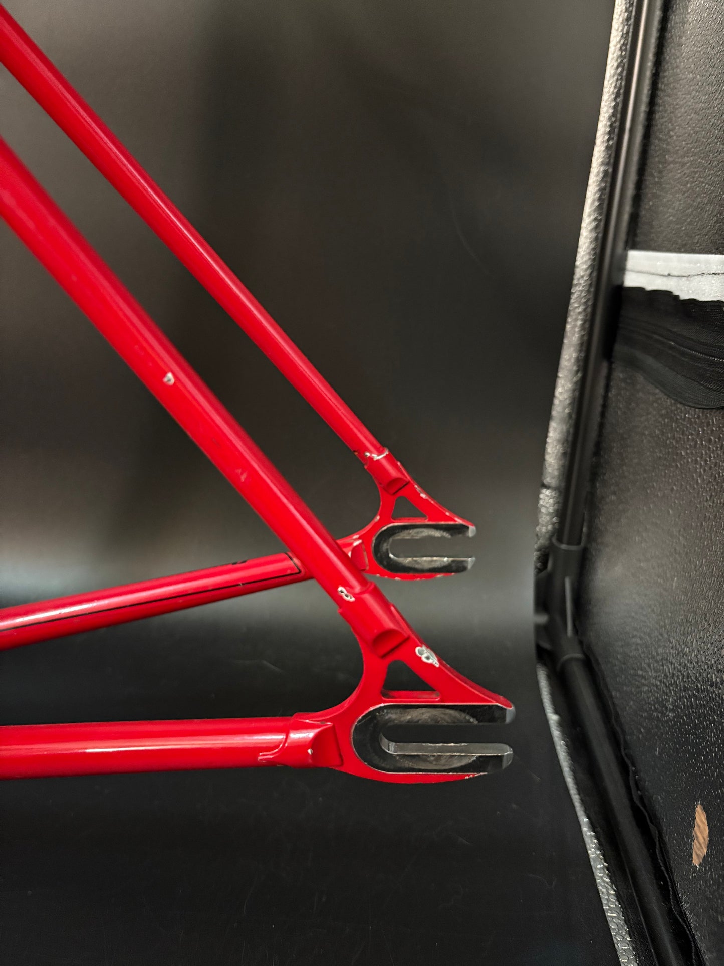 Bridgestone NJS Frameset Red/Black 48cm ST 52cm TT