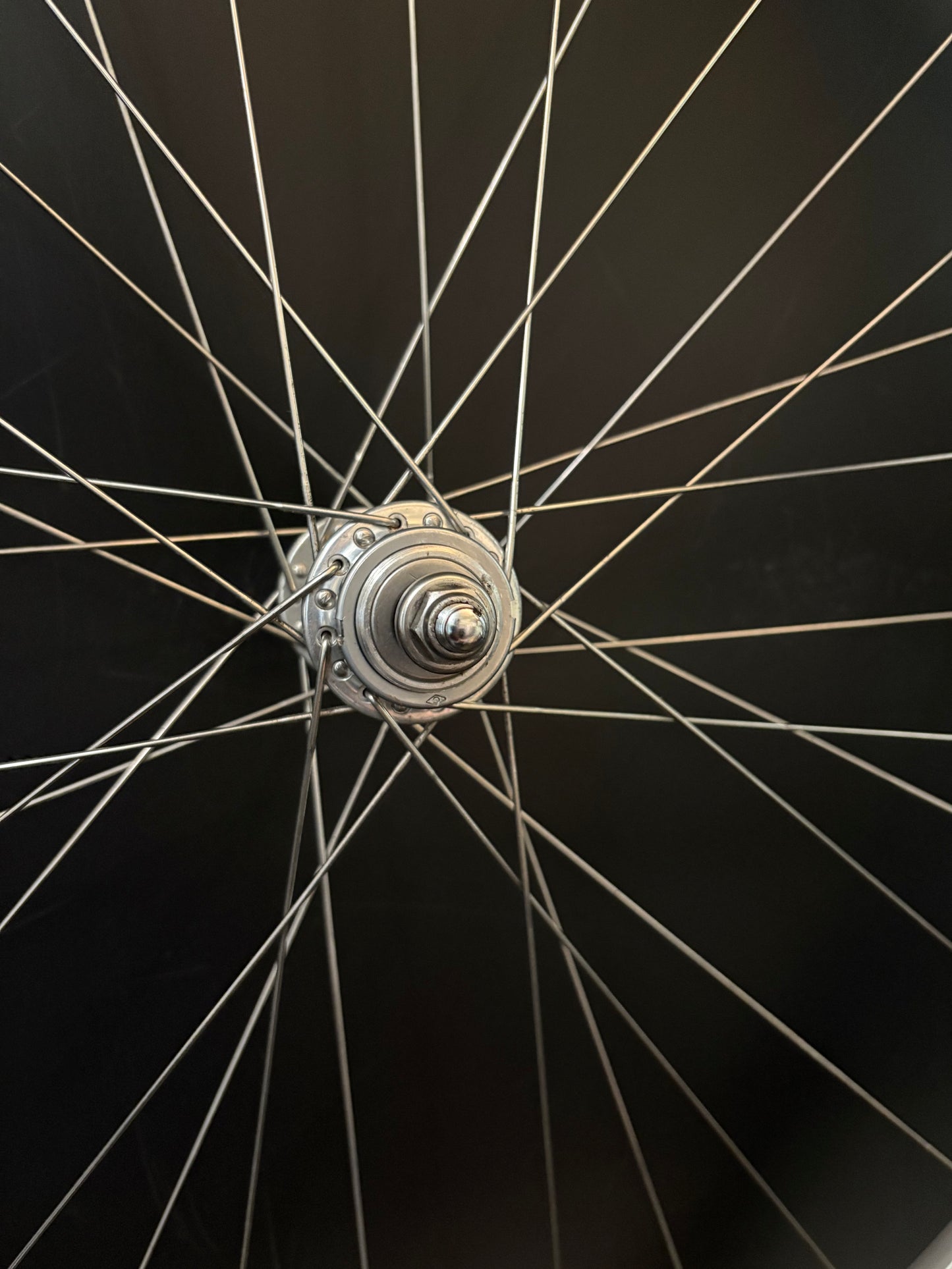 Mavic Open Pro / Campagnolo Record LF Wheelset Silver 32h