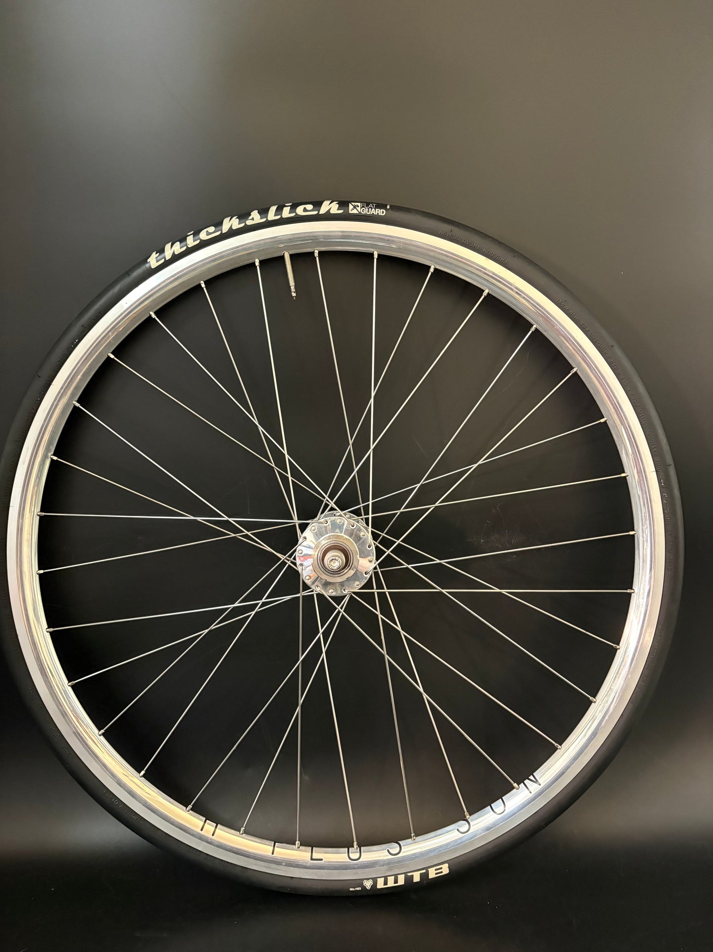 H Plus Son Archetype / Phil Wood HF Wheelset Silver 32h