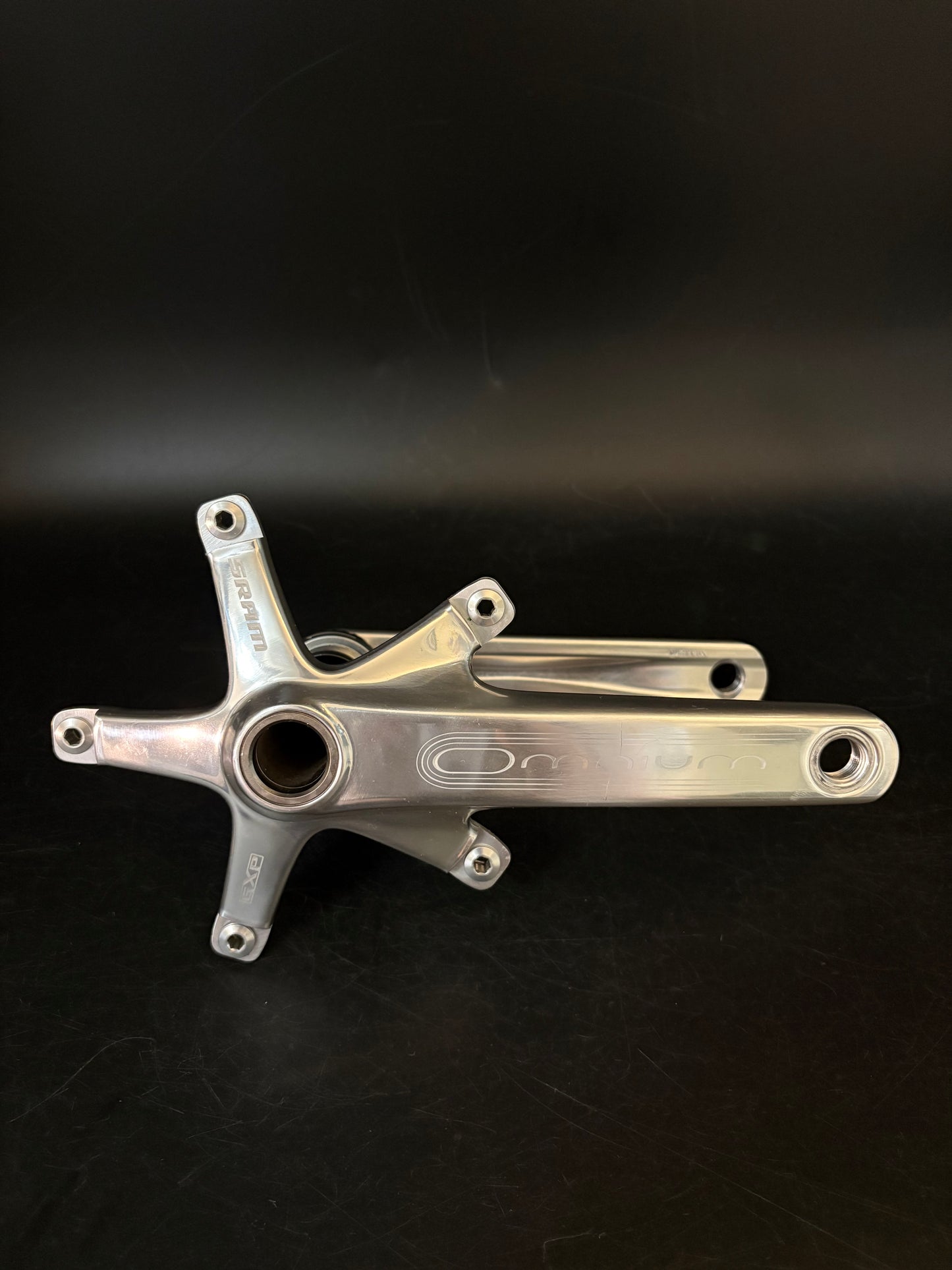 Sram Omnium Cranks Silver 165mm #1