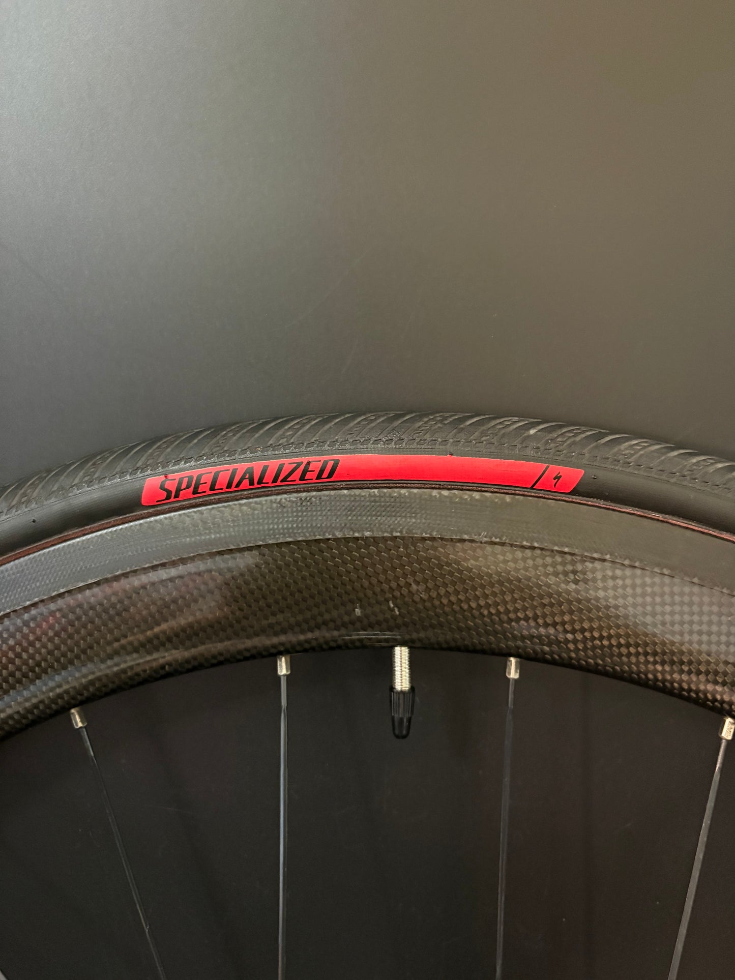 Unbranded 50mm Carbon Clincher / Paul Rear Wheel 24h