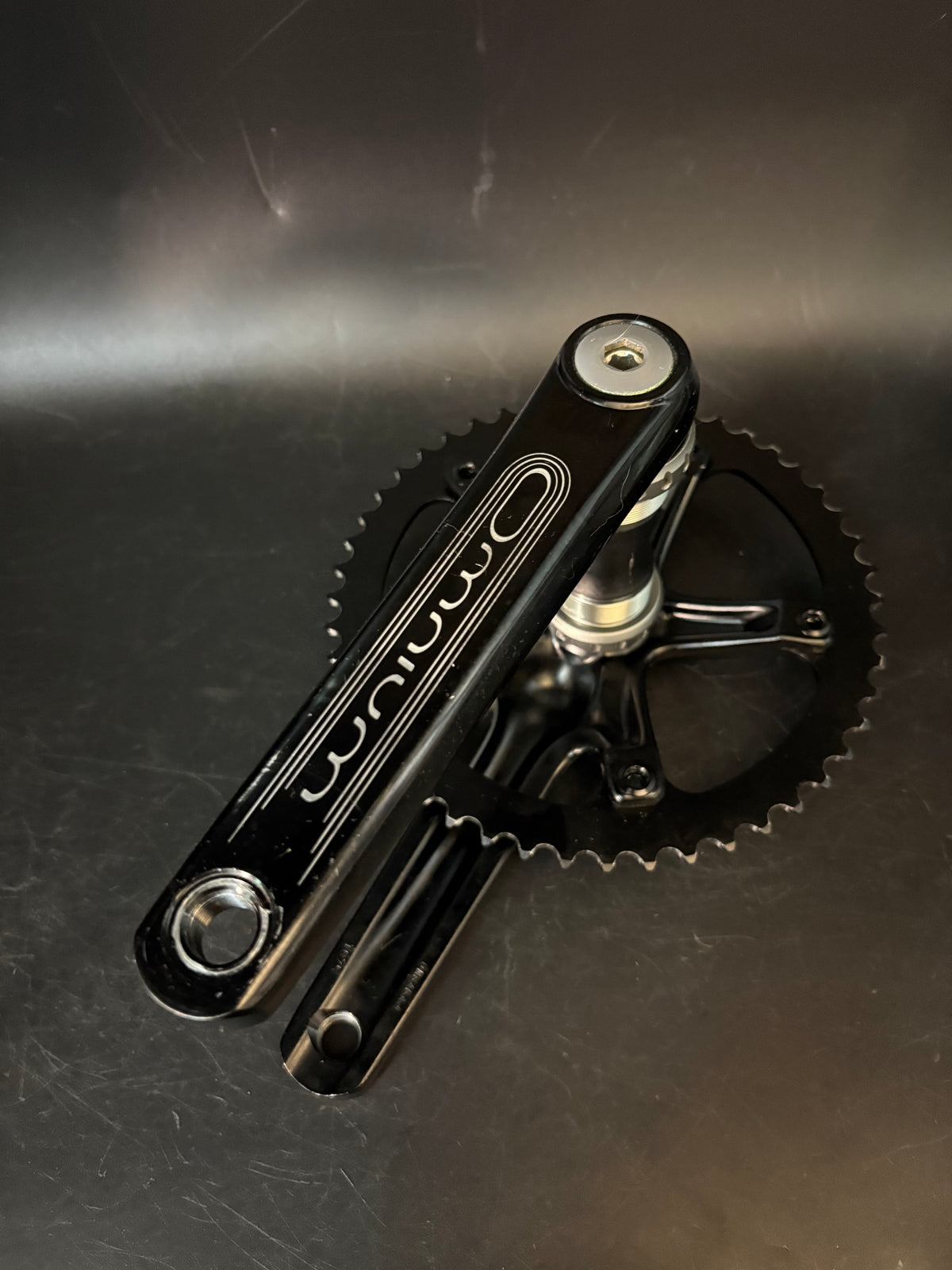 Sram Omnium Crankset Black 167.5mm 48t