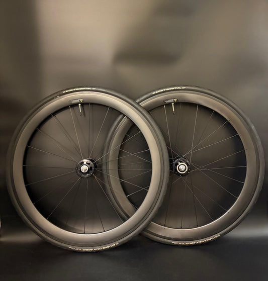 Unbranded Carbon Clincher Rims 50mm / Paul Component Wheelset 20/24h