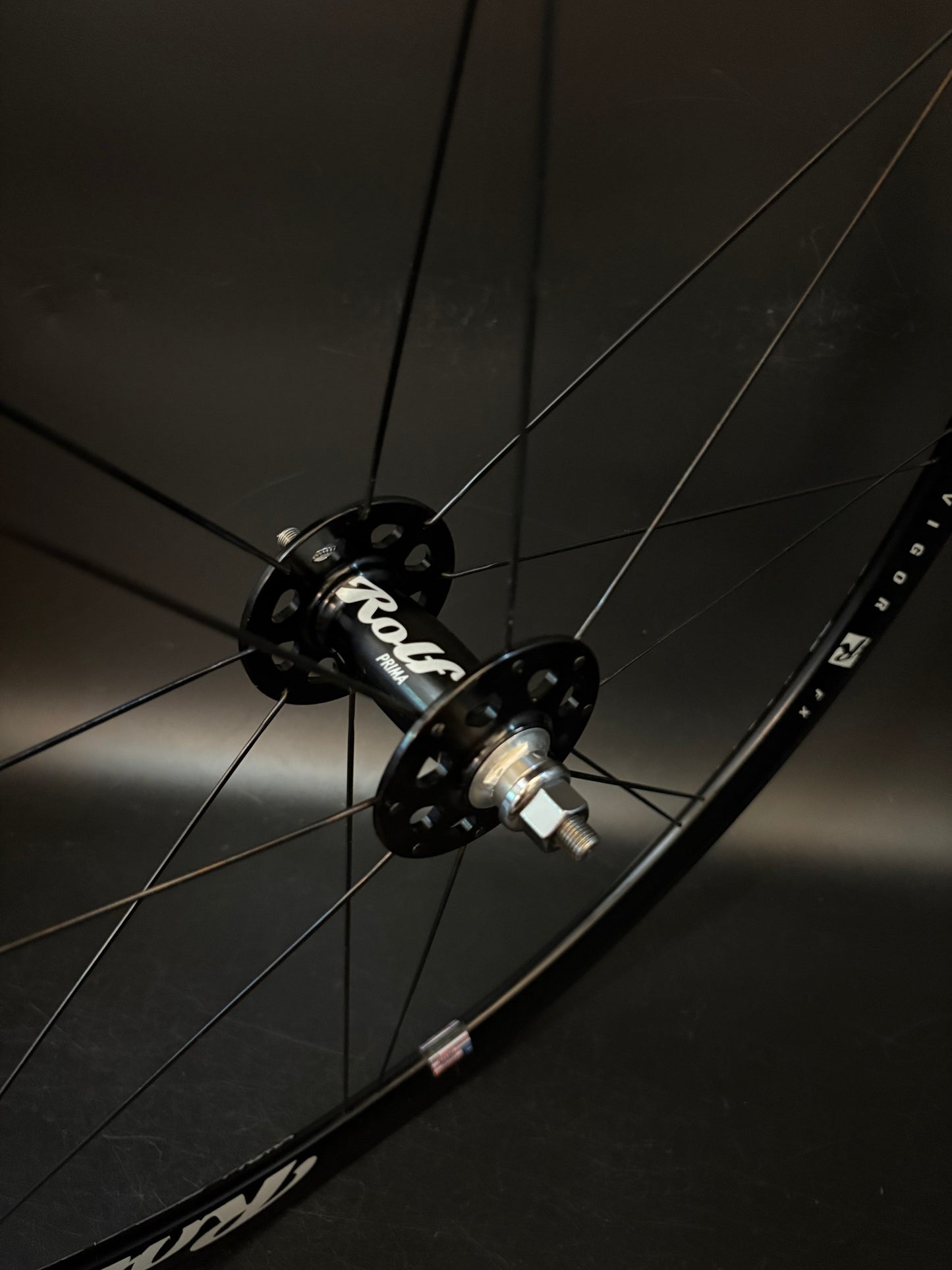 Rolf Prima Vigor FX Wheelset Black 16/20h