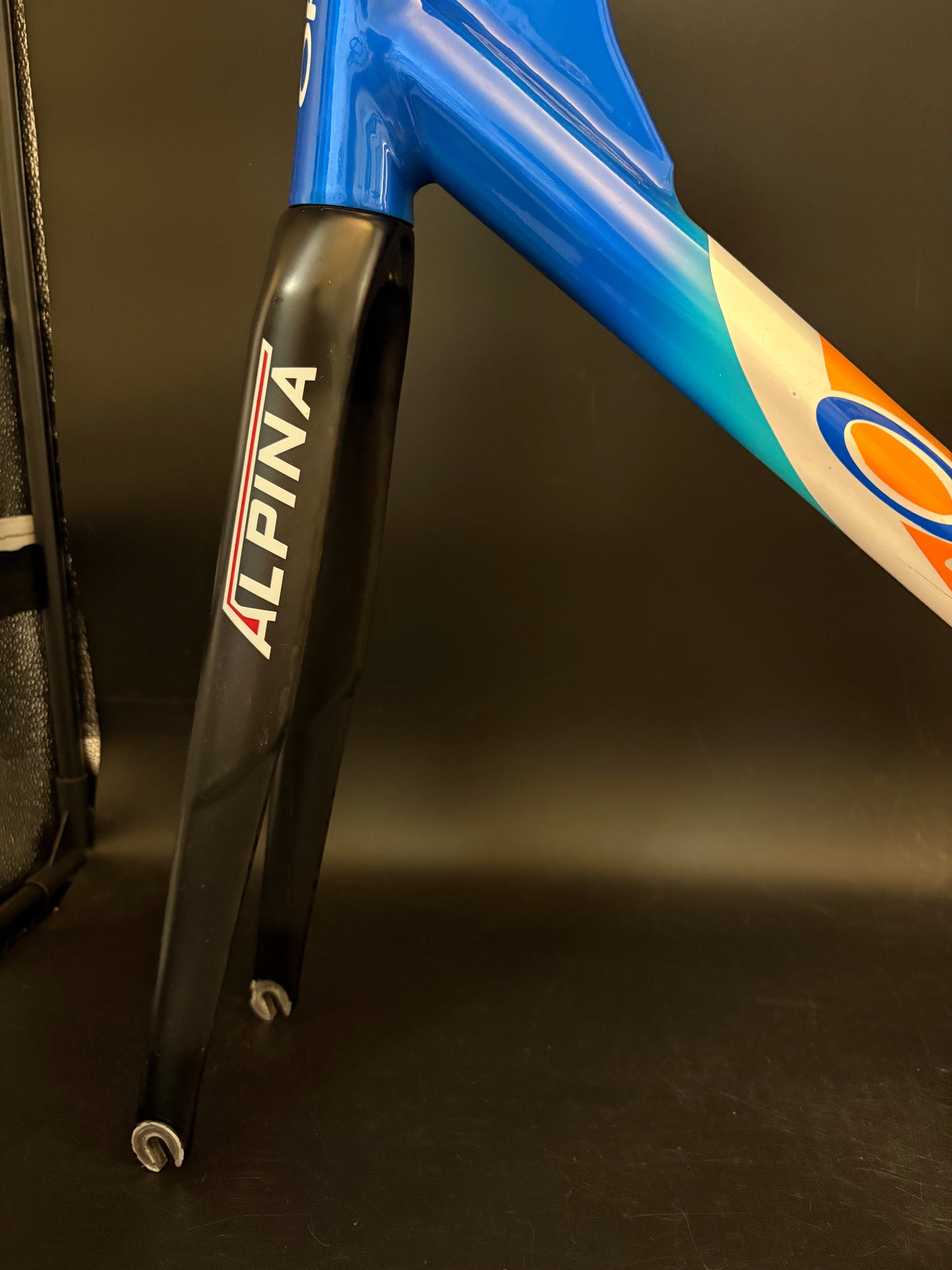Orbea Lobular Pista Frameset Team Euskaltel Orange/Blue 57sm ST 54cm TT