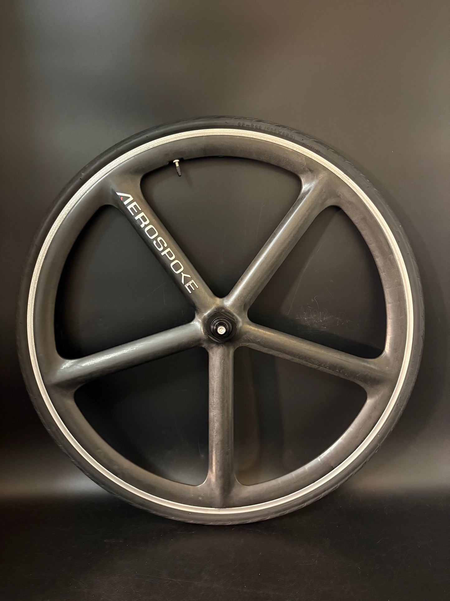 Aerospoke Clincher Front Wheel Black