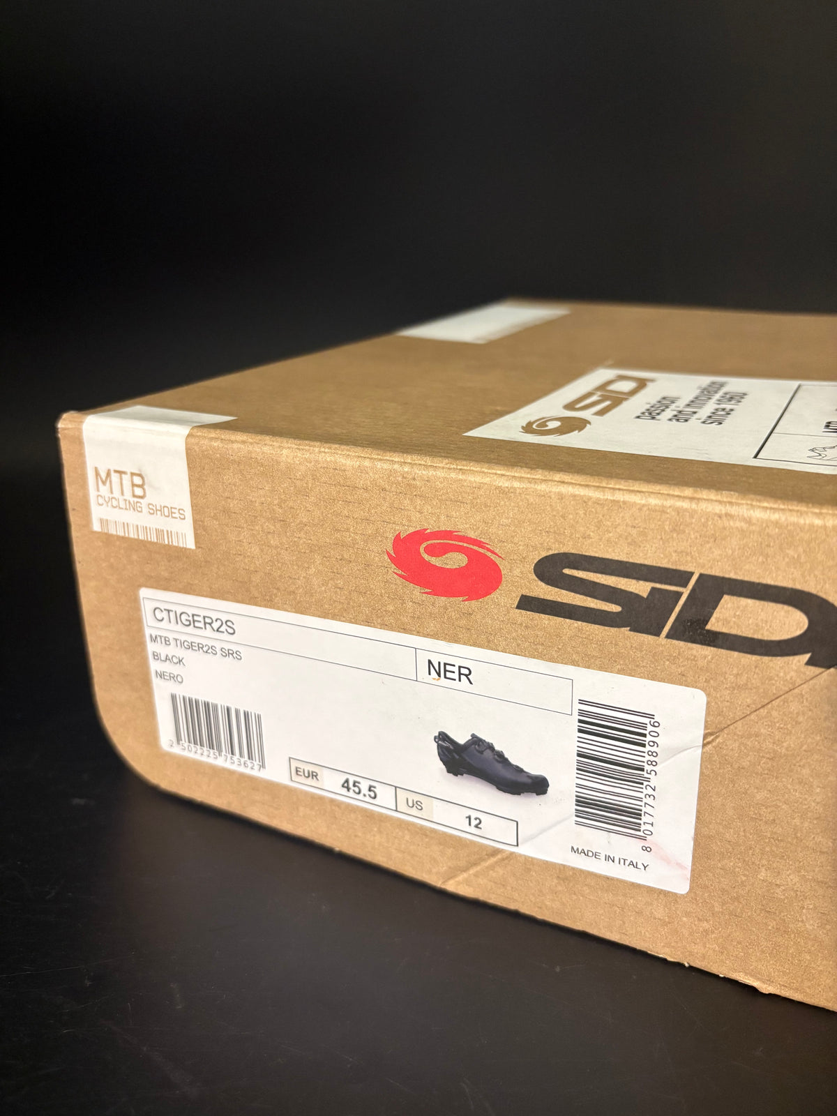 Sidi Tiger 2S MTB Clipless Shoes Sz. 12