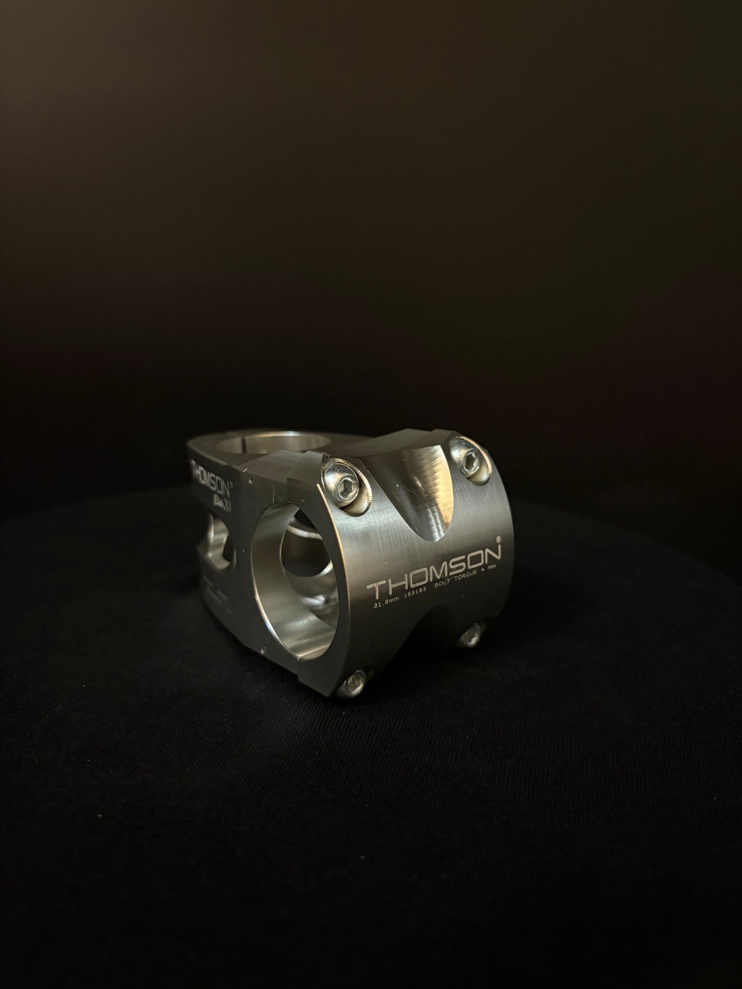 Thomson X4 Stem Silver 40mm 31.8 0deg