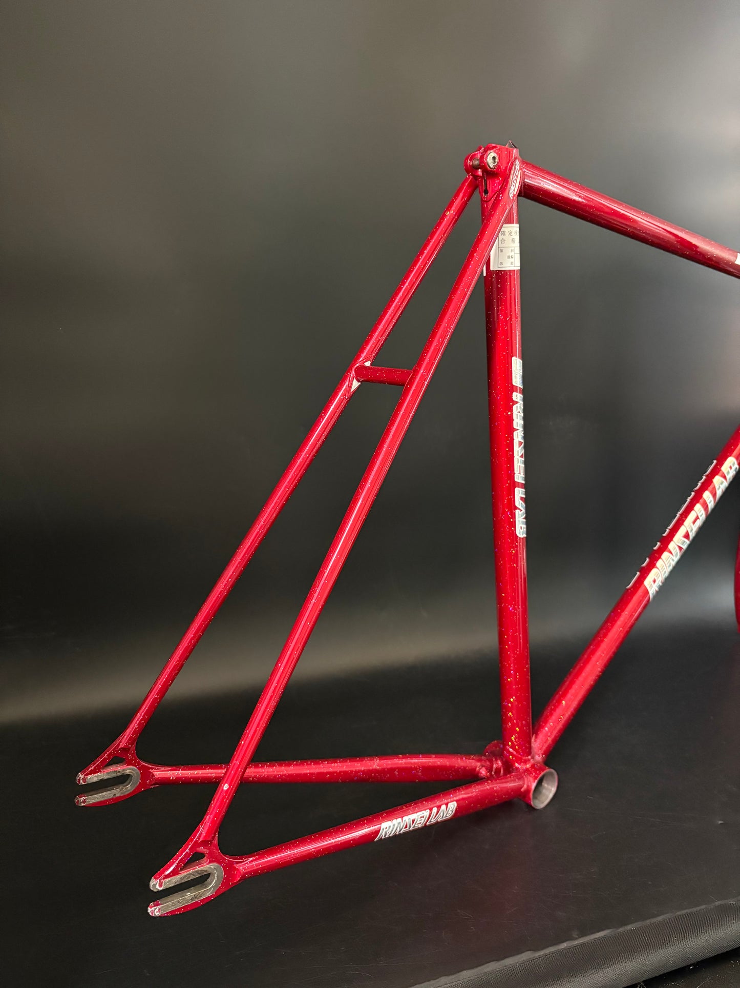 Rinsei Lab NJS Frameset Red 57cm ST 56cm TT