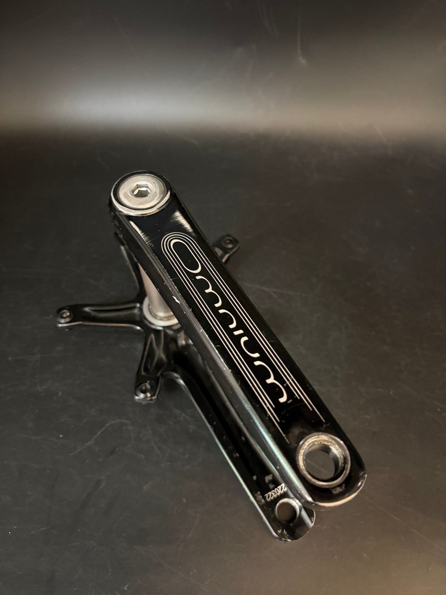 Sram Omnium Crank Arms Black 165mm