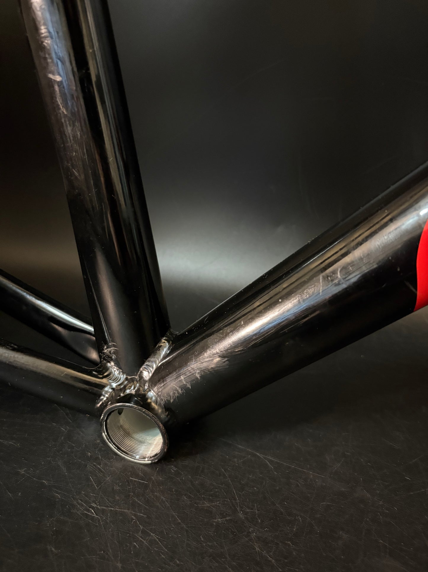Felt TK3 Frameset Black/Red 56cm