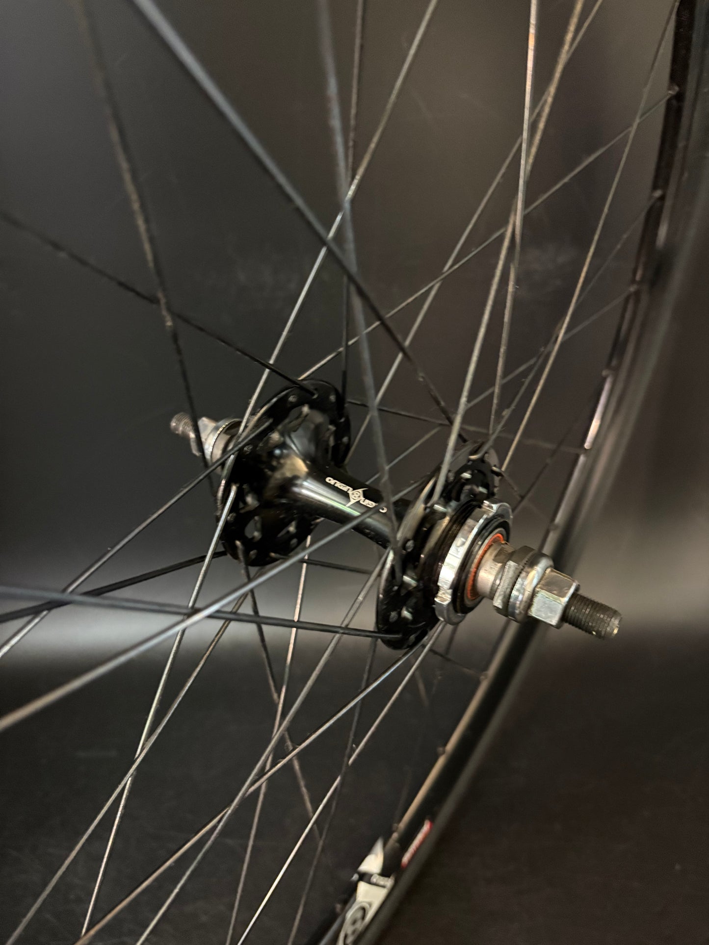 Origin 8 Track Attack Wheelset Black 32h