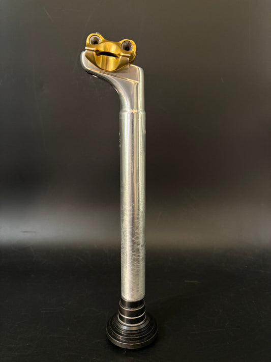 Nitto Jaguar Seatpost Silver/Gold 27.2 250mm