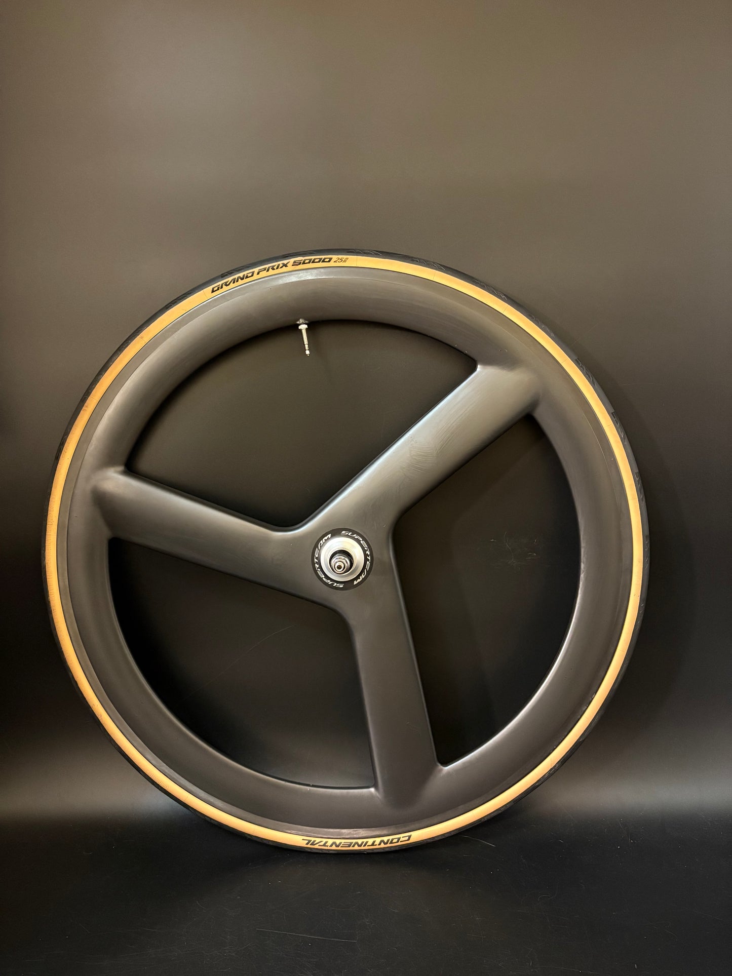 Superteam Tri Spoke Carbon Clincher Front Wheel