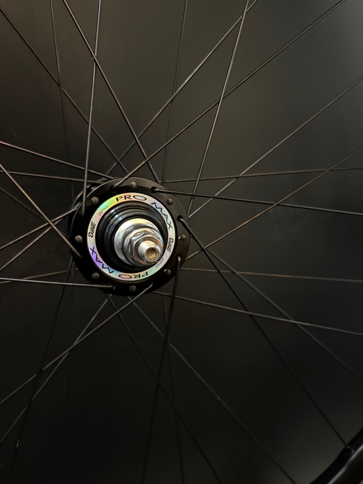 Mavic Open Pro UST Disc Black / Suzue Pro Max Carbon Wheelset 32h