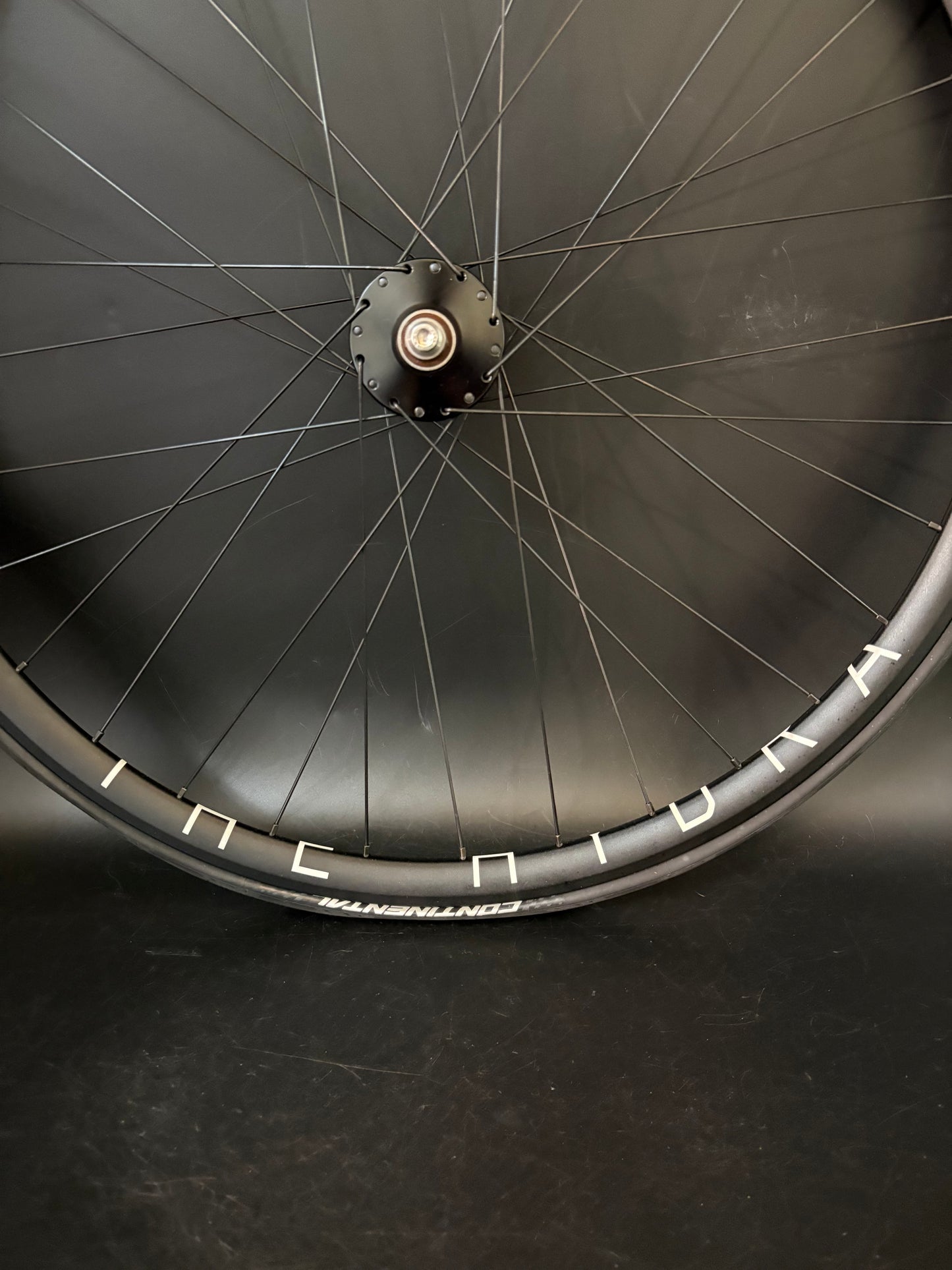 H Plus Son Hydra / Phil Wood HF Wheelset Black 32h #1