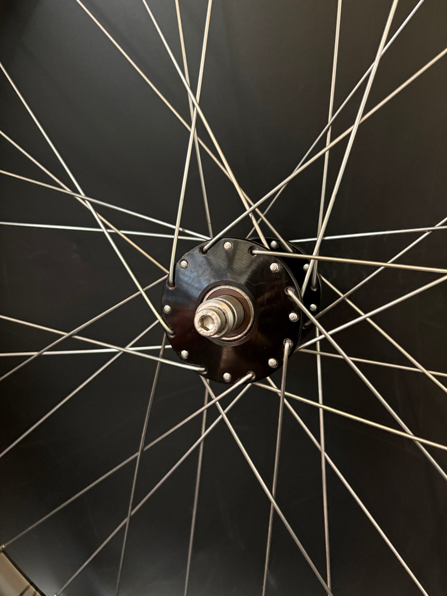 H Plus Son Archetype / Phil Wood Rear Wheel 32h